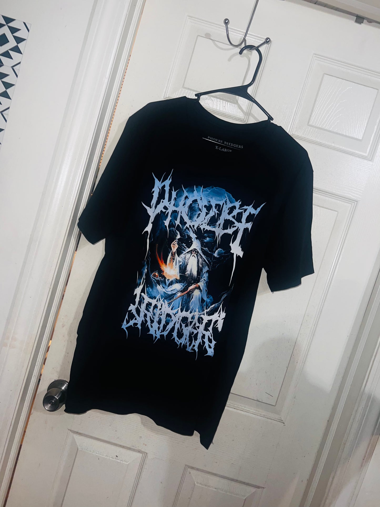 Phoebe Bridgers Oversized Distressed Tee