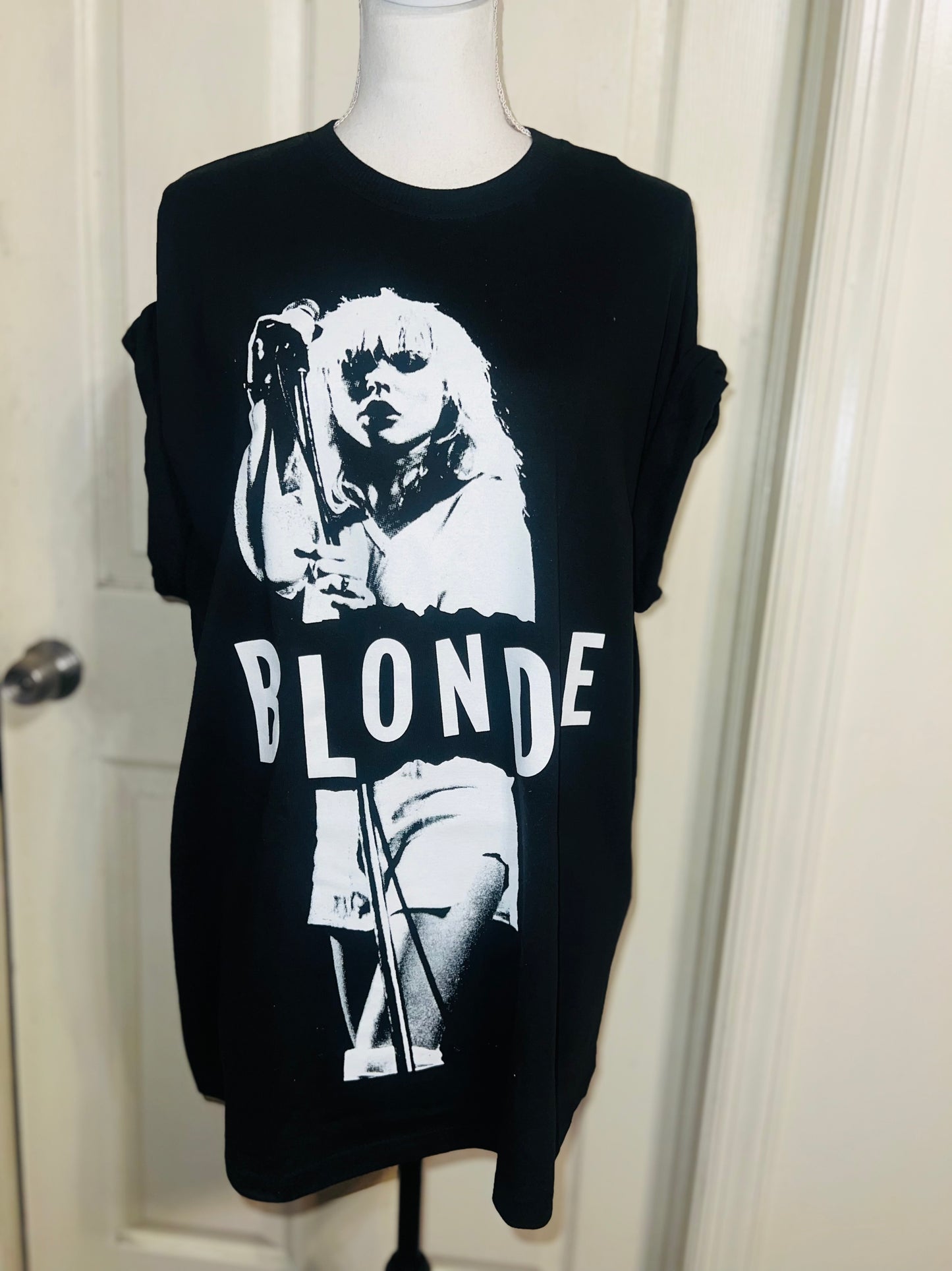 Blondie Oversized Distressed Tee