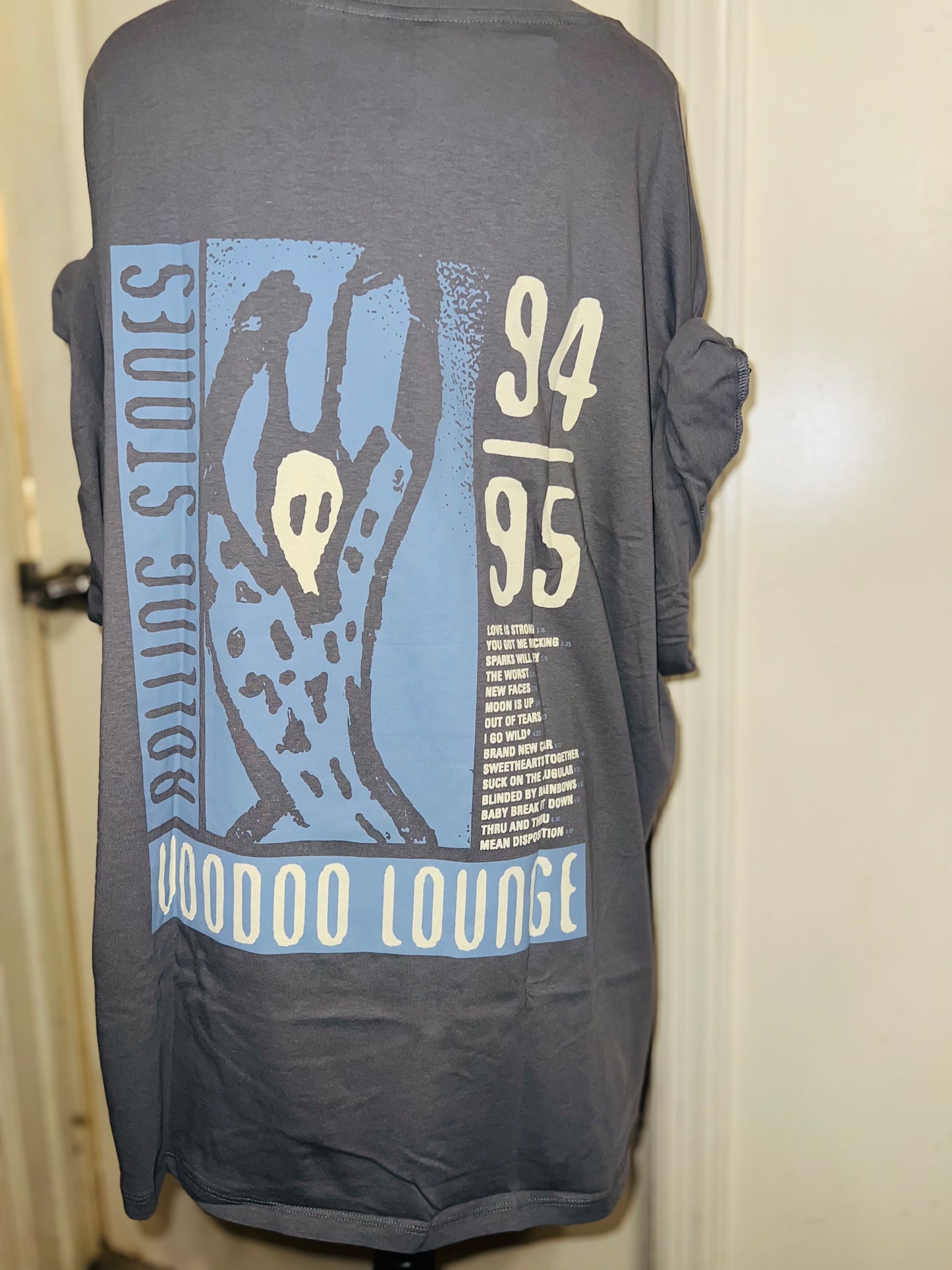 The Rolling Stones Double Sided Voodoo Distressed Tee
