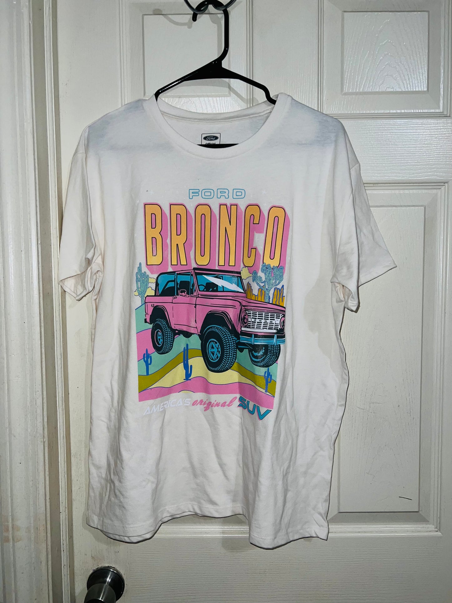 Ford Bronco Oversized Distressed Tee