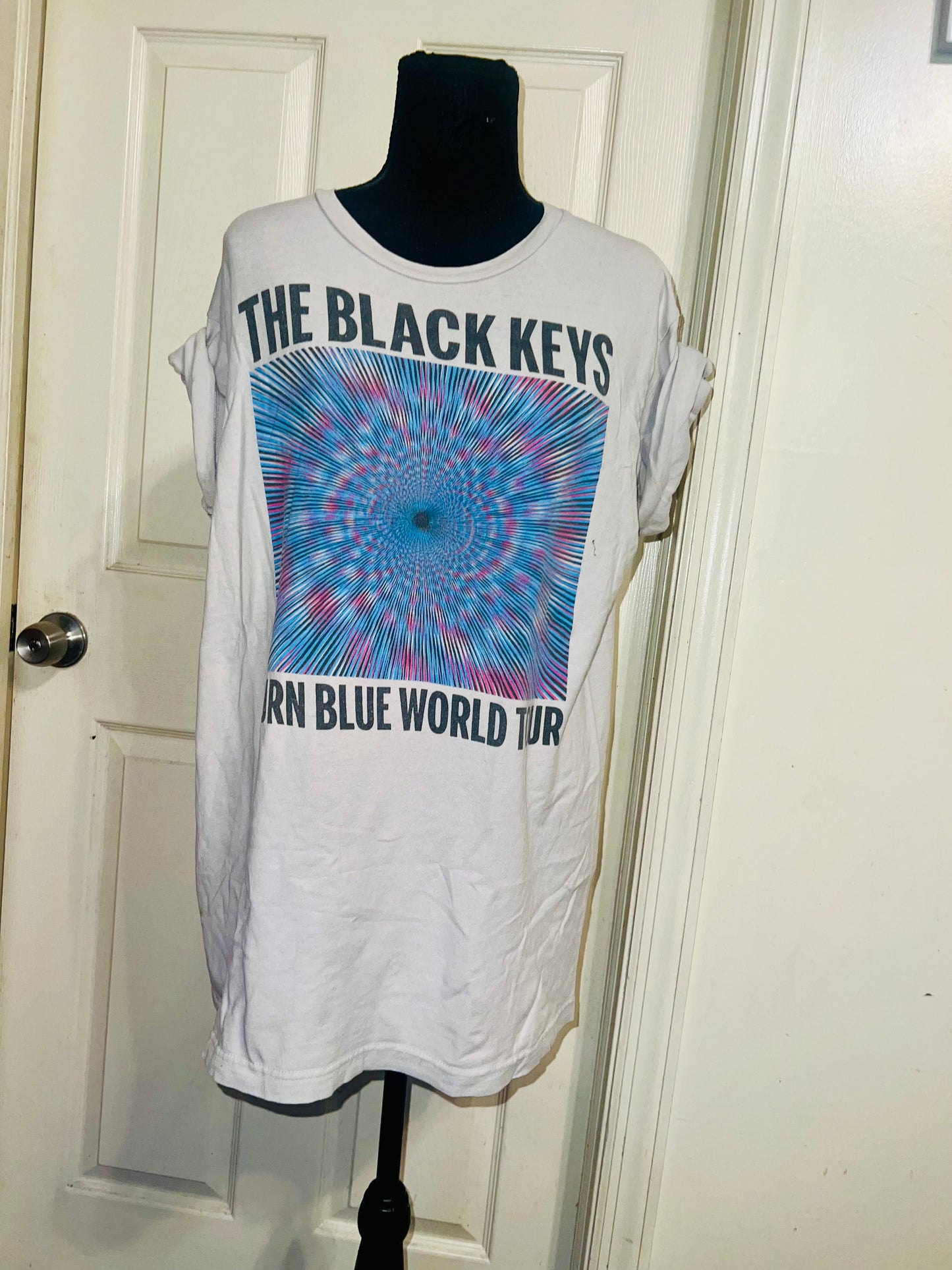 The Black Keys Vintage Tour Double Sided Oversized Tee
