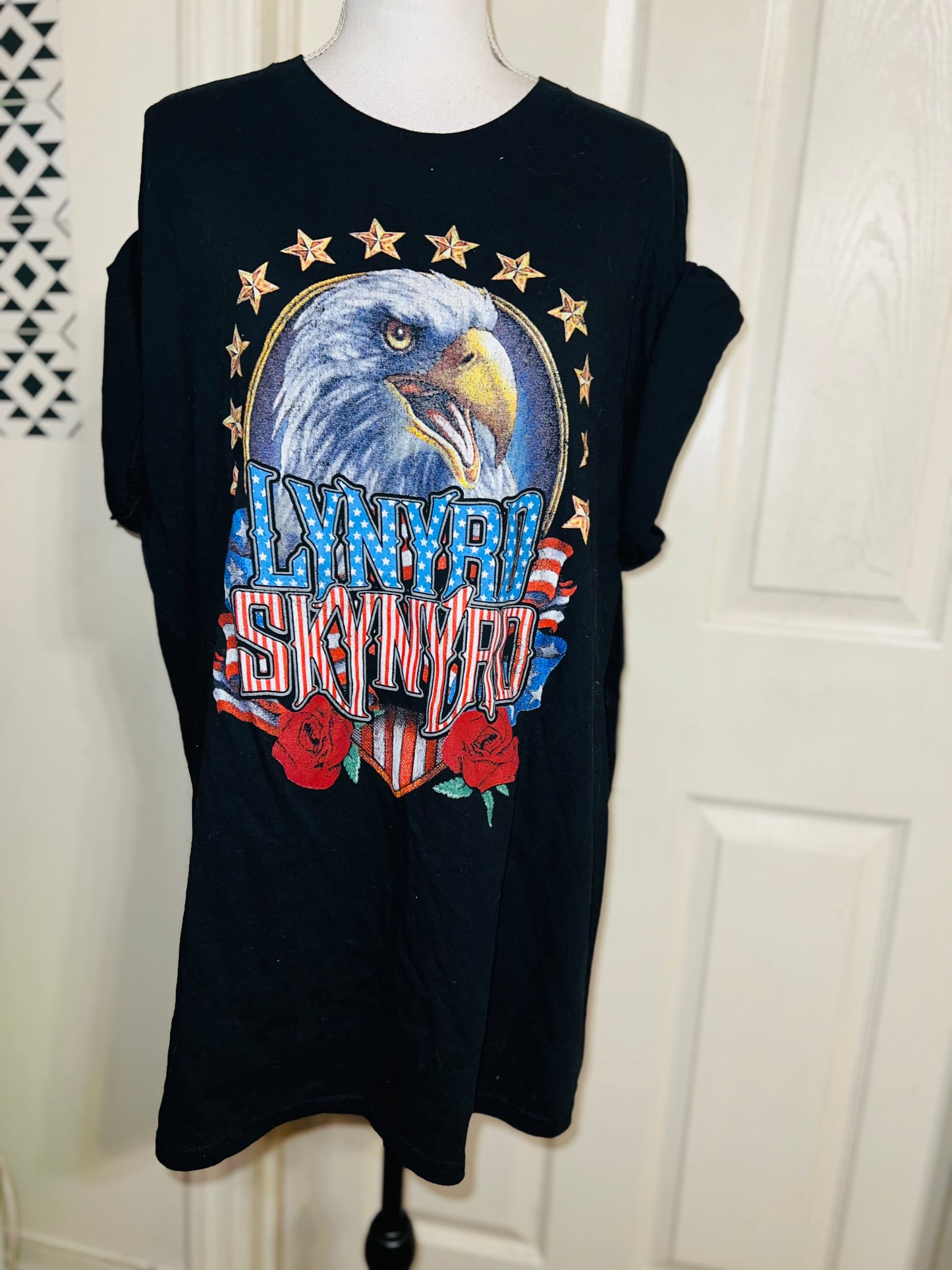 Lynryd Skynyrd Distressed Oversized Tee