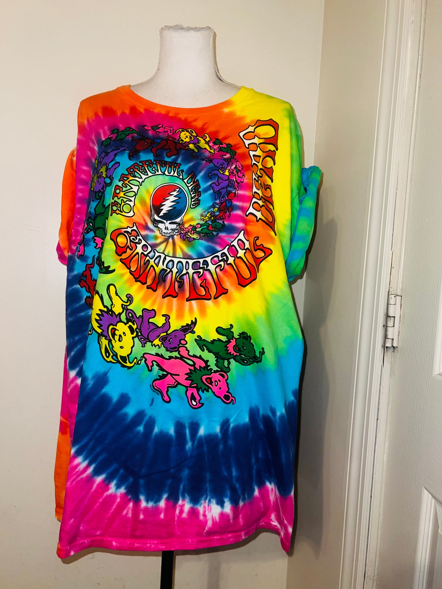 Grateful Dead Oversized Distressed Tee