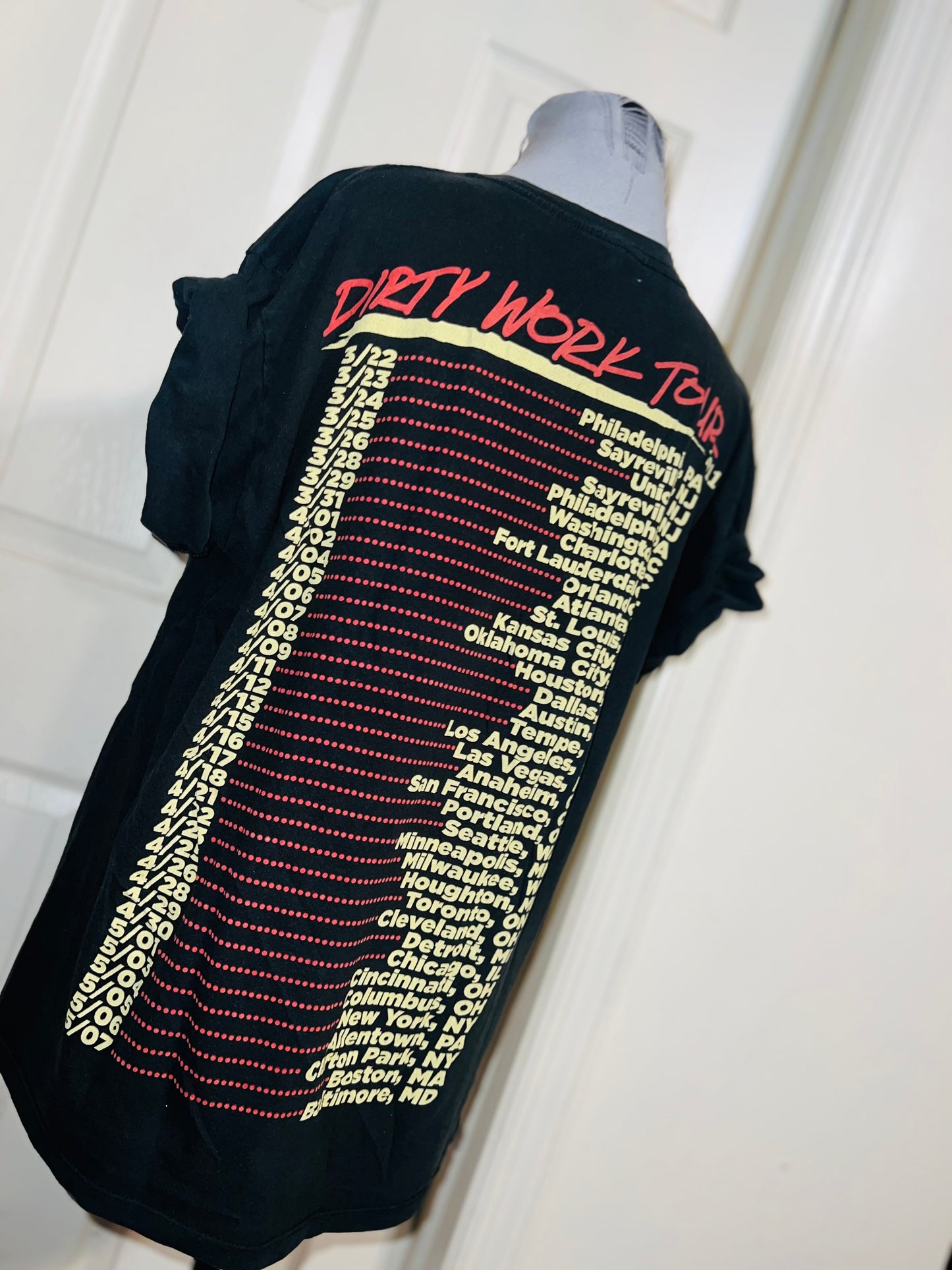 All Time Low Vintage Oversized Double Sided Tee