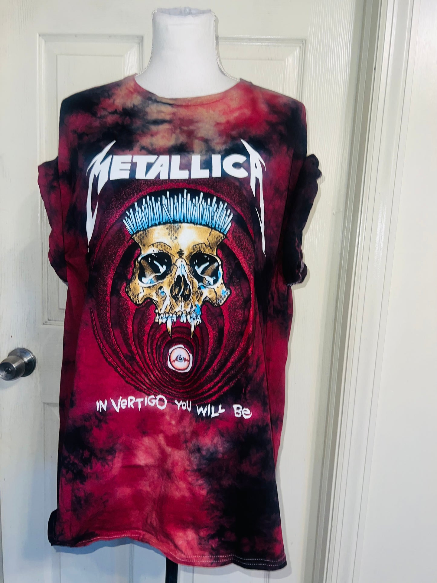 Metallica Oversized Distressed Tee