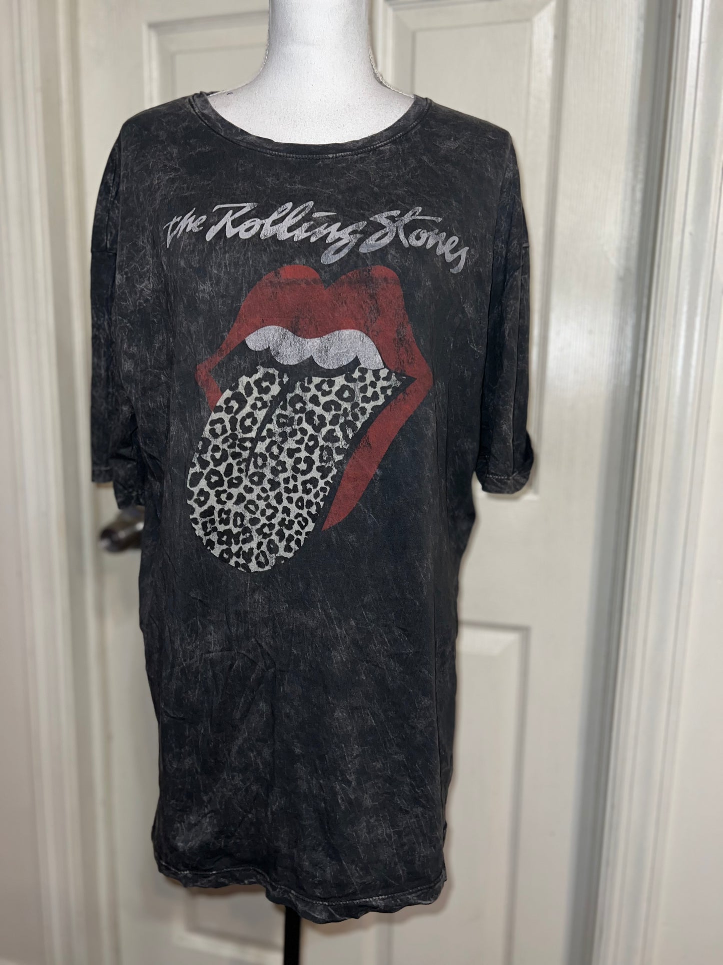 The Rolling Stones Oversized Distressed Tee