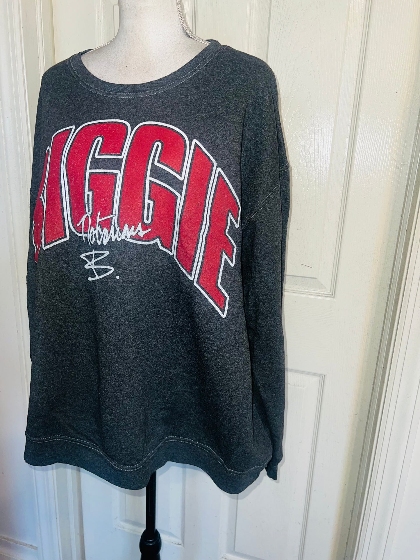 Biggie Smalls Double Sided Oversized Distressed Tee