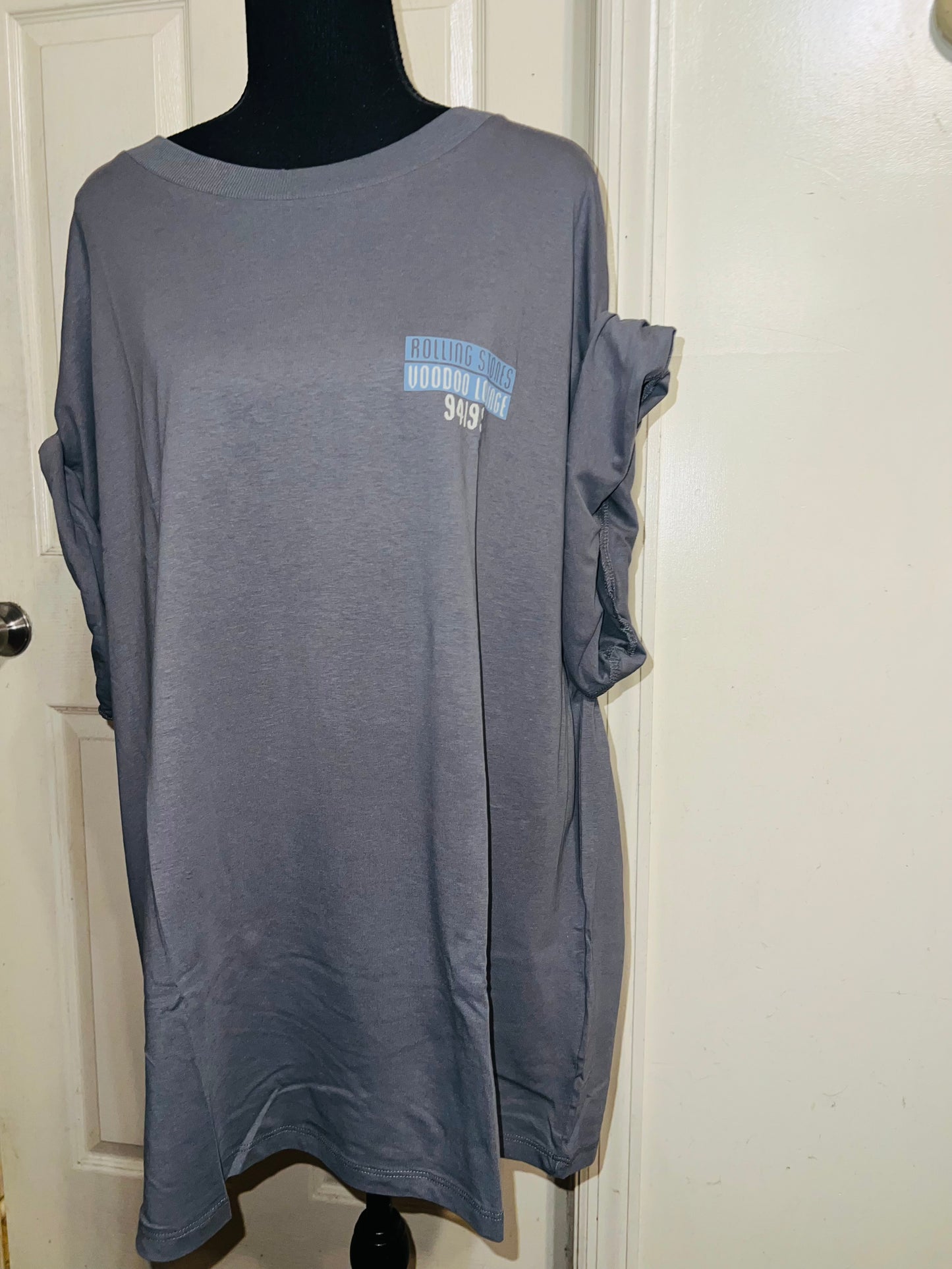 The Rolling Stones Double Sided Voodoo Distressed Tee