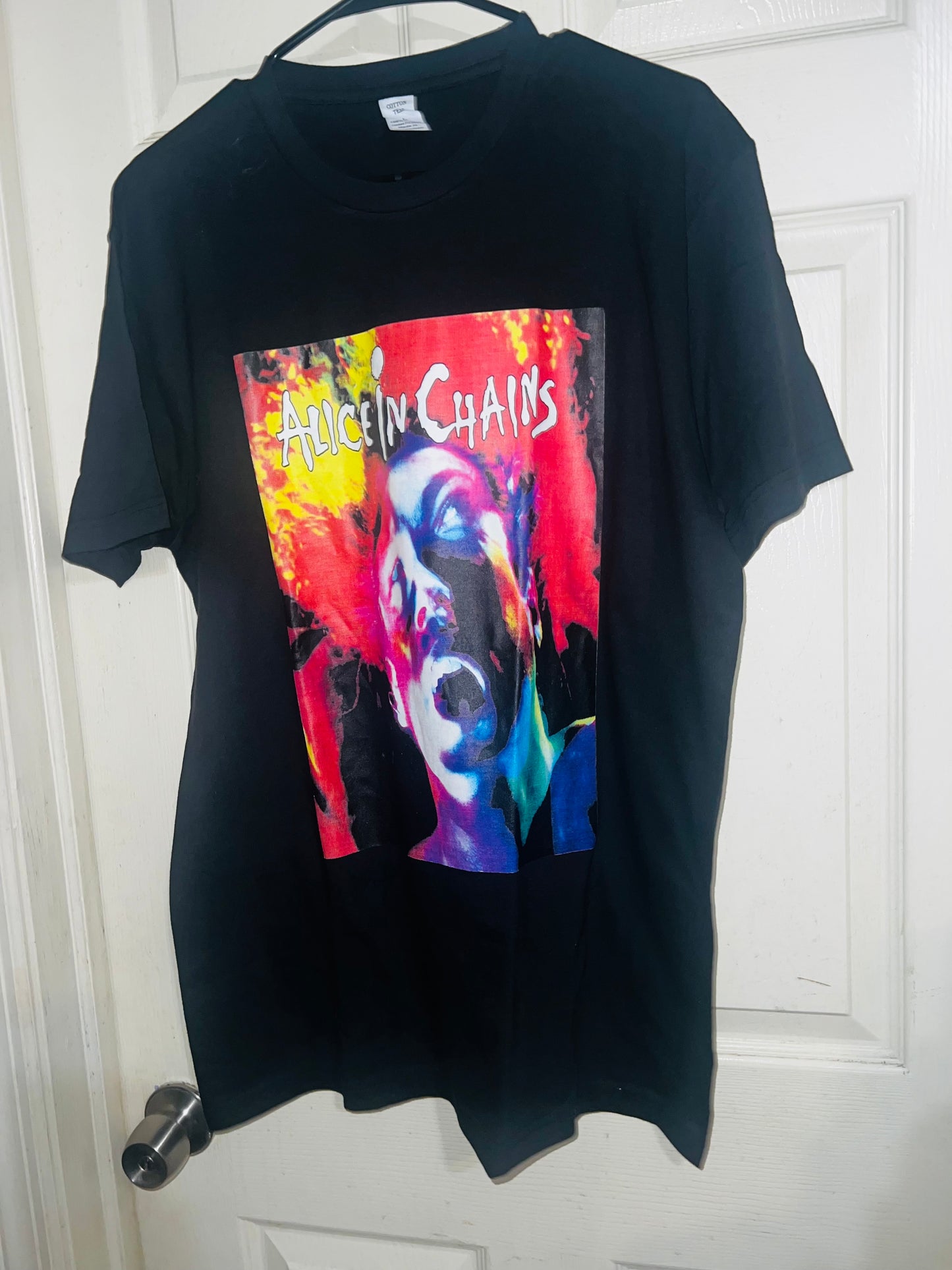 Alice In Chains Oversized Distressed Tee