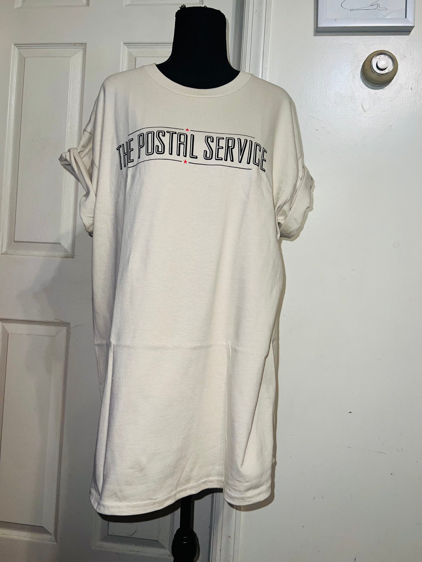 The Postal Service Oversized Distressed Tee