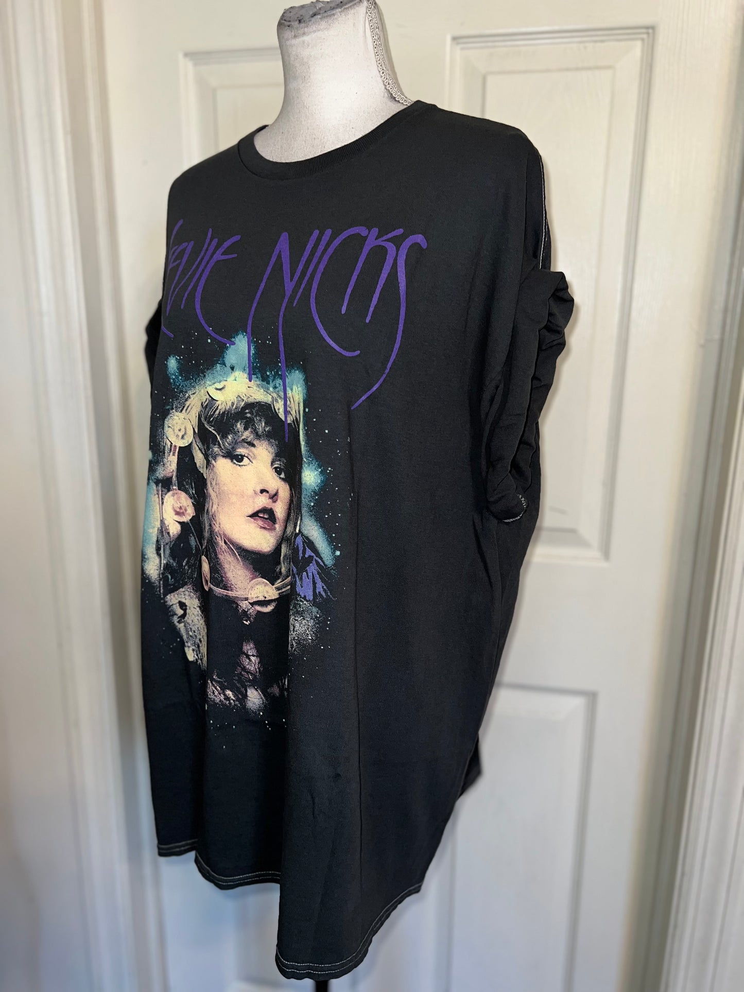 Stevie Nicks Oversized Distressed Tee