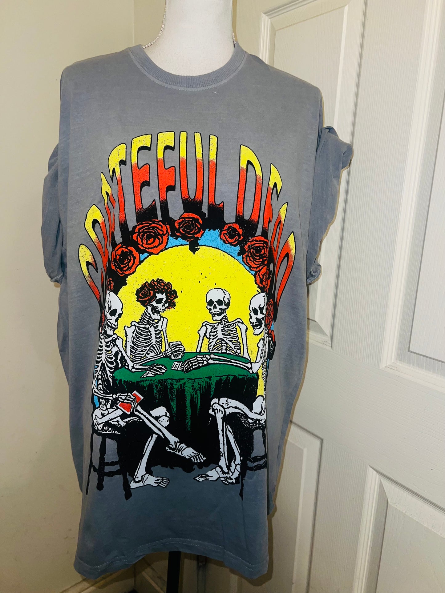 Grateful Dead Oversized Distressed Tee