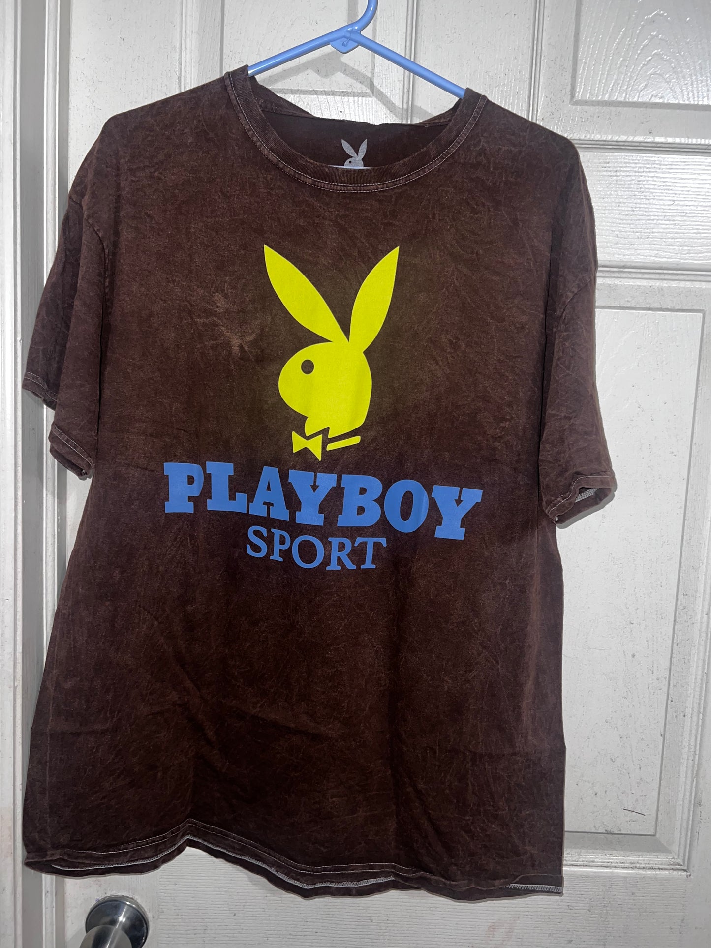 Playboy Sport Oversized Distressed Tee