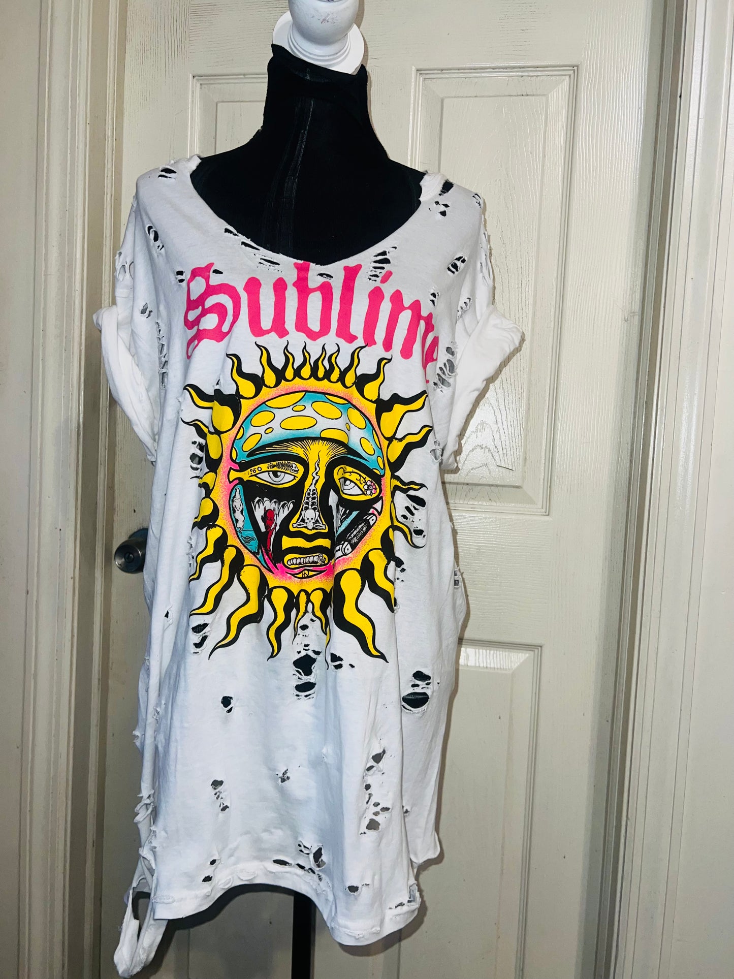 Sublime Oversized Distressed Tee