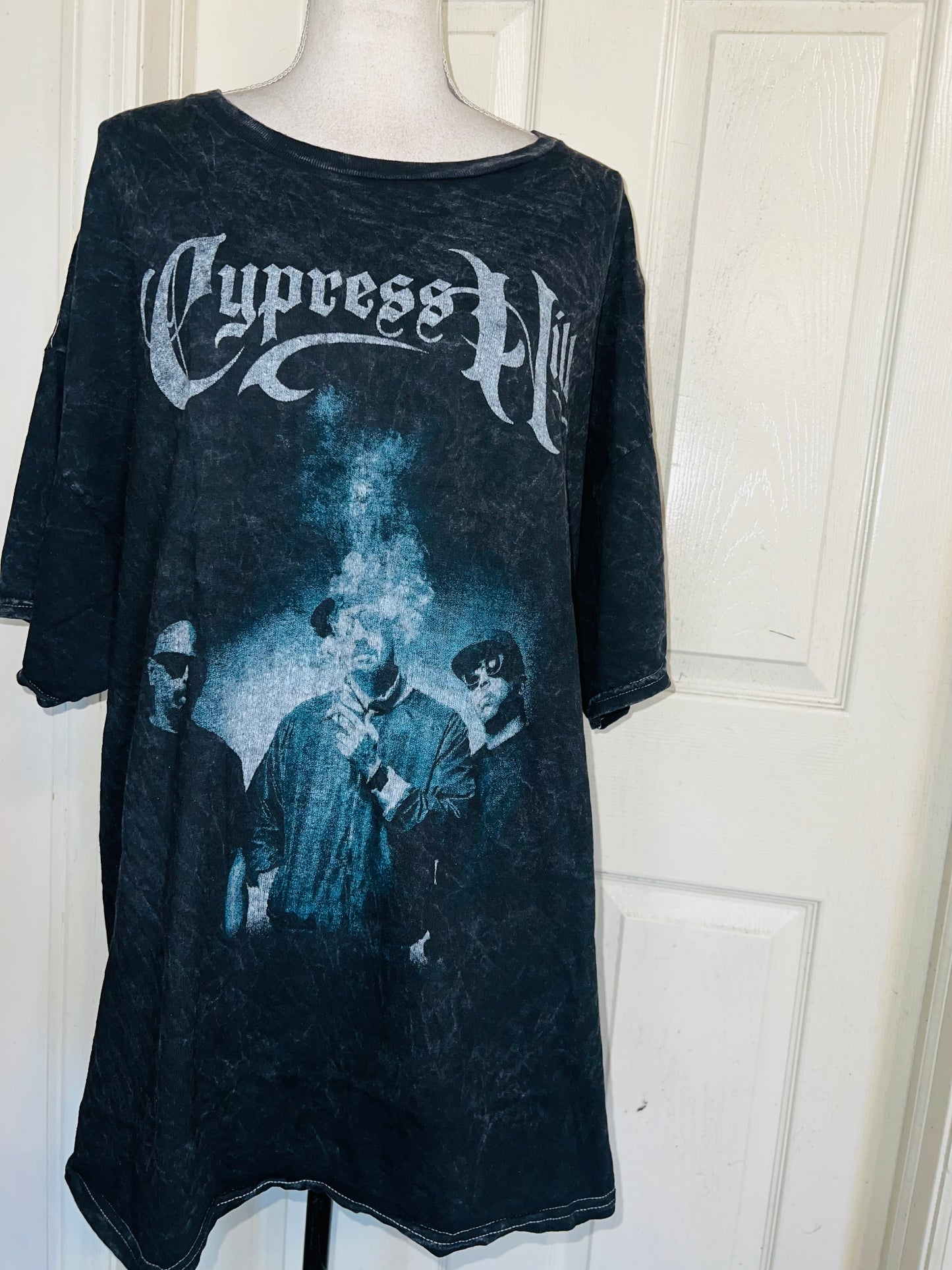 Cypress Hill Double Sided Oversized Distressed Tee
