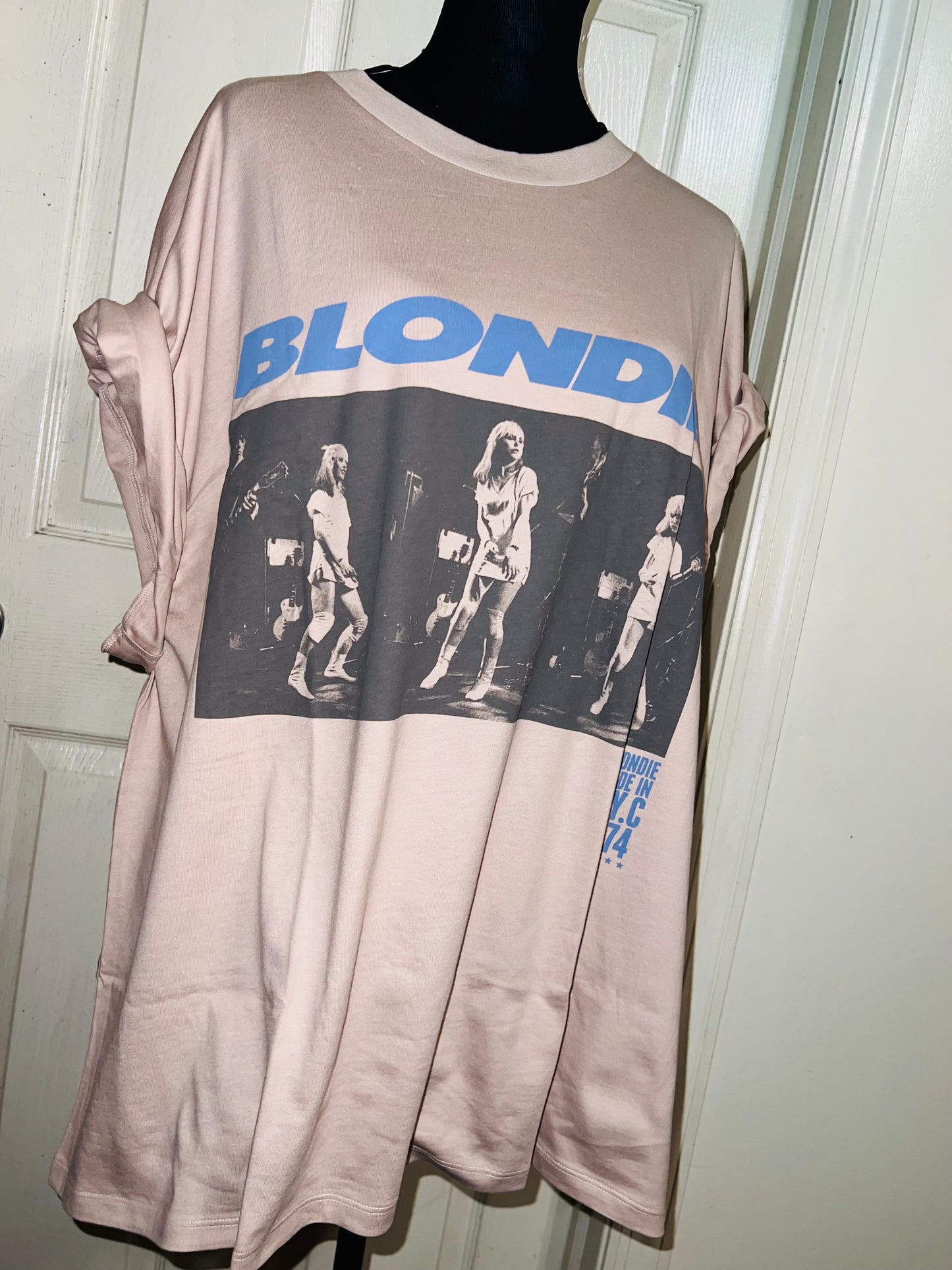 Blondie Oversized Distressed Tee