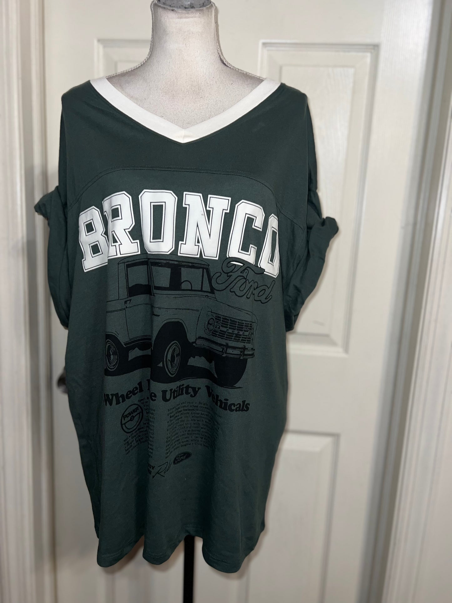 Ford Bronco Oversized Distressed Tee