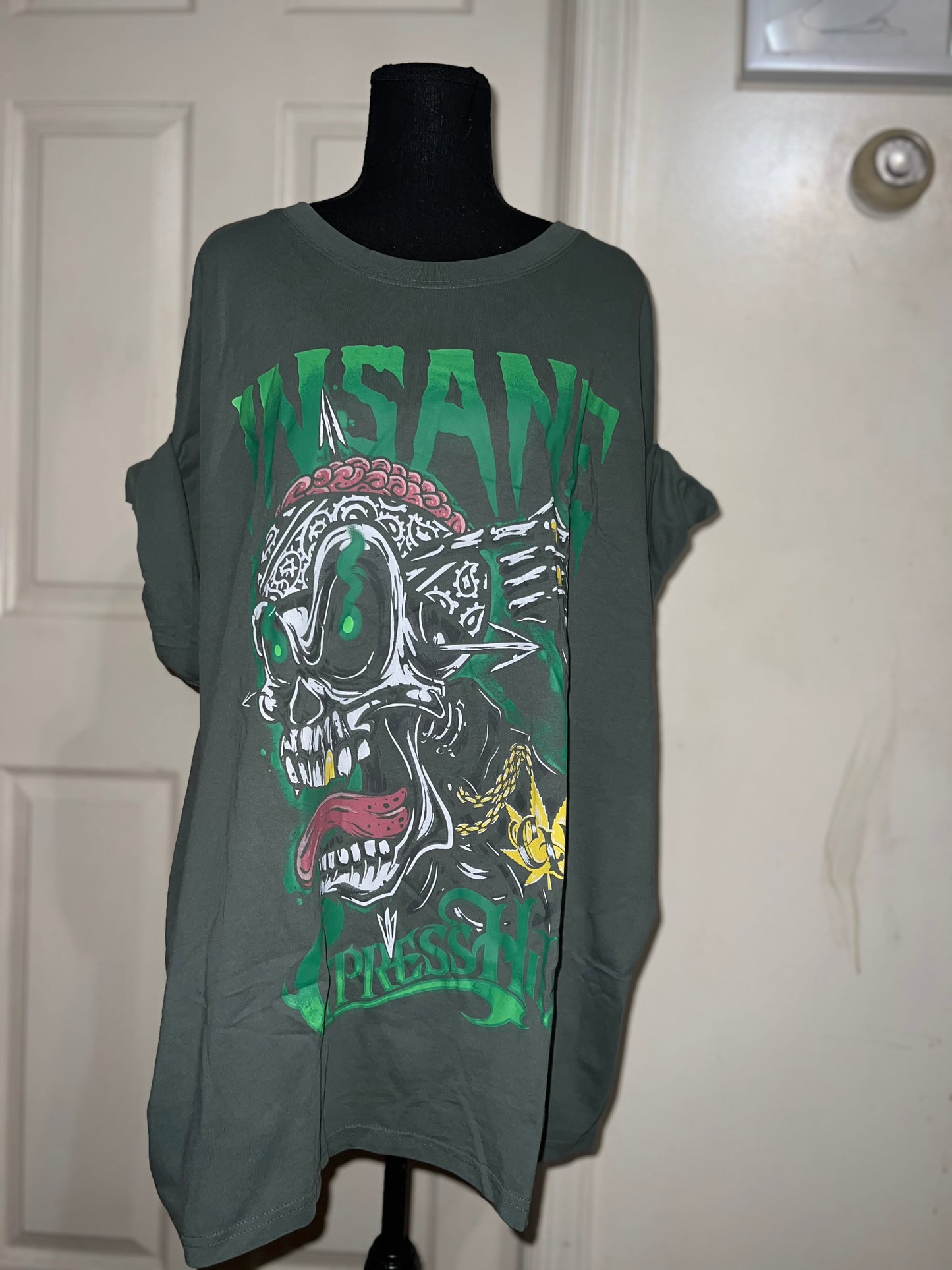 Cypress Hill Oversized Distressed Tee