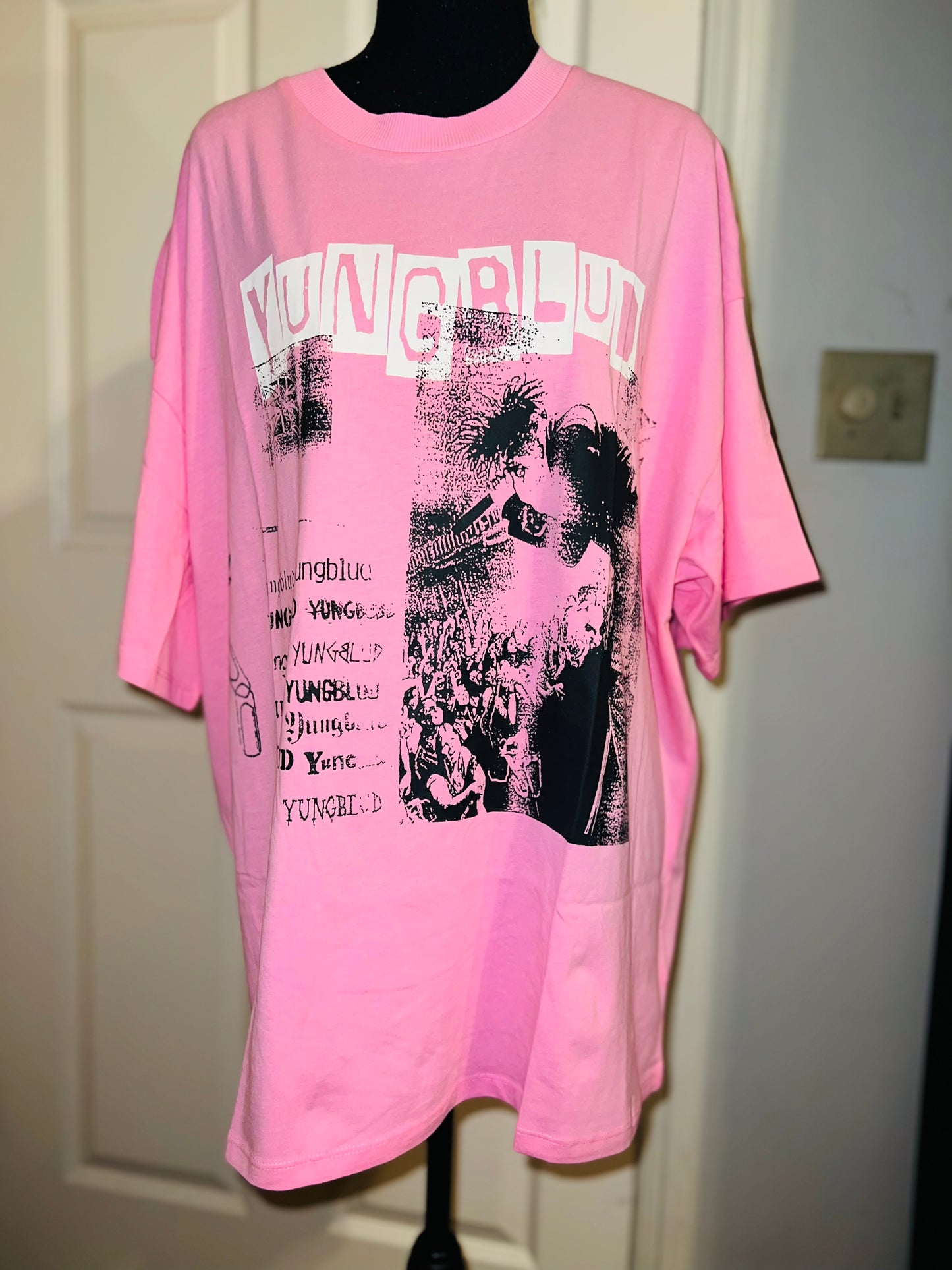 Yungblud Oversized Distressed Tee