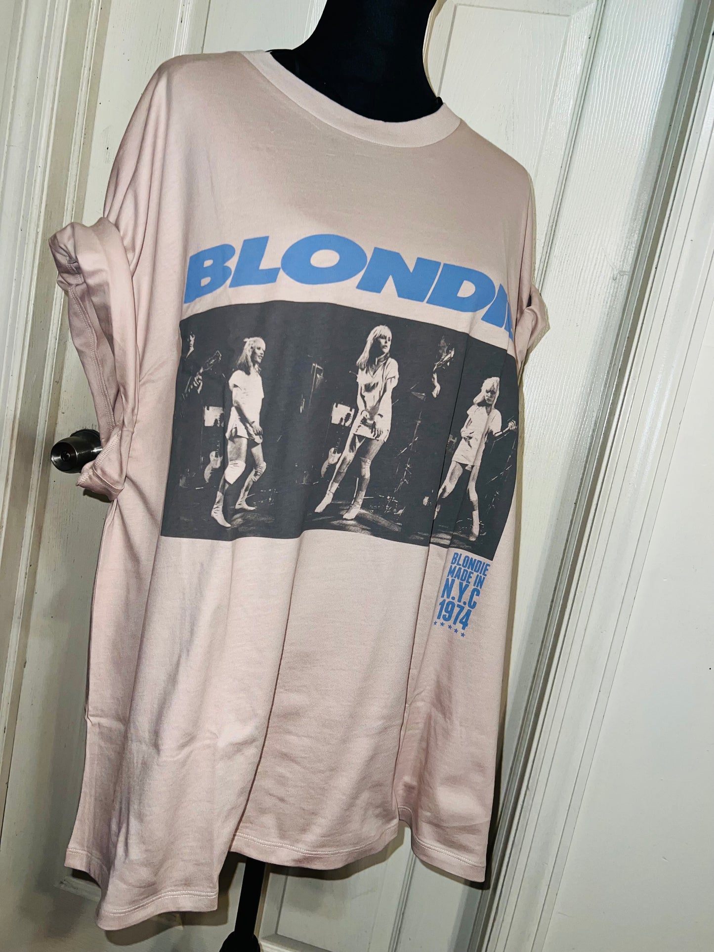 Blondie Oversized Distressed Tee