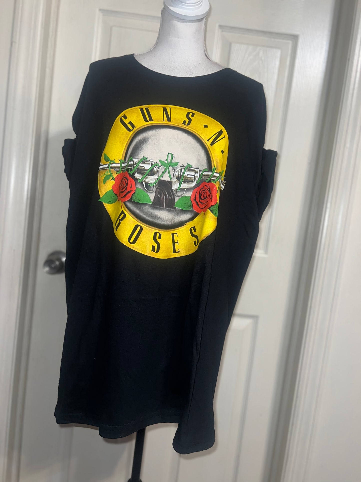 Guns n Roses Oversized Distressed Tee