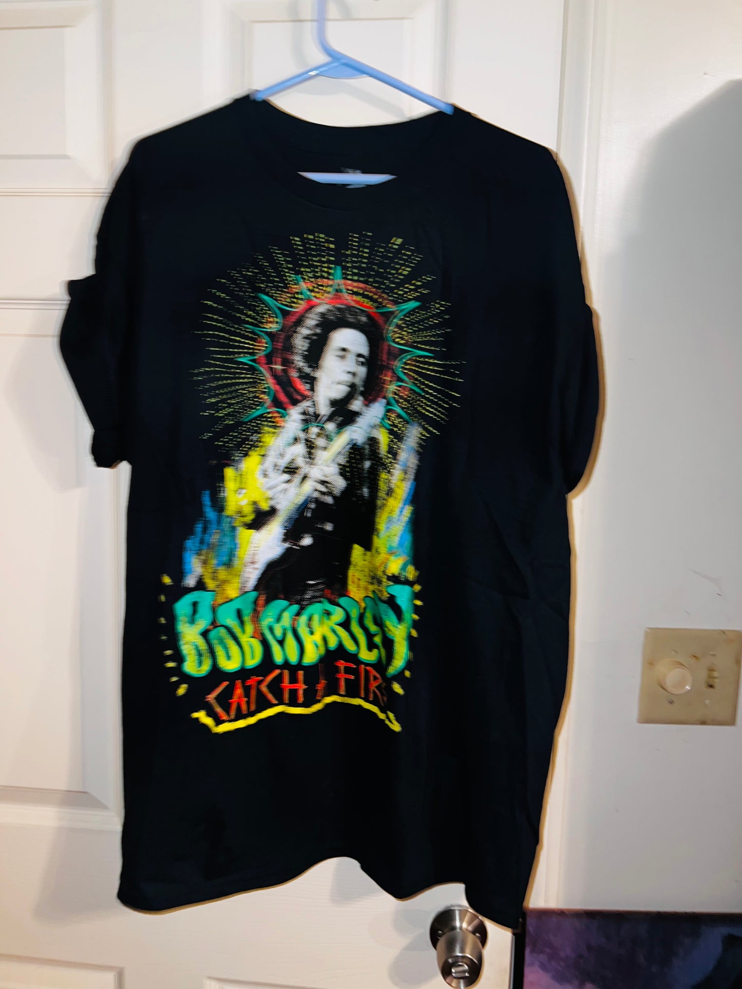 Bob Marley Double Sided Oversized Tee