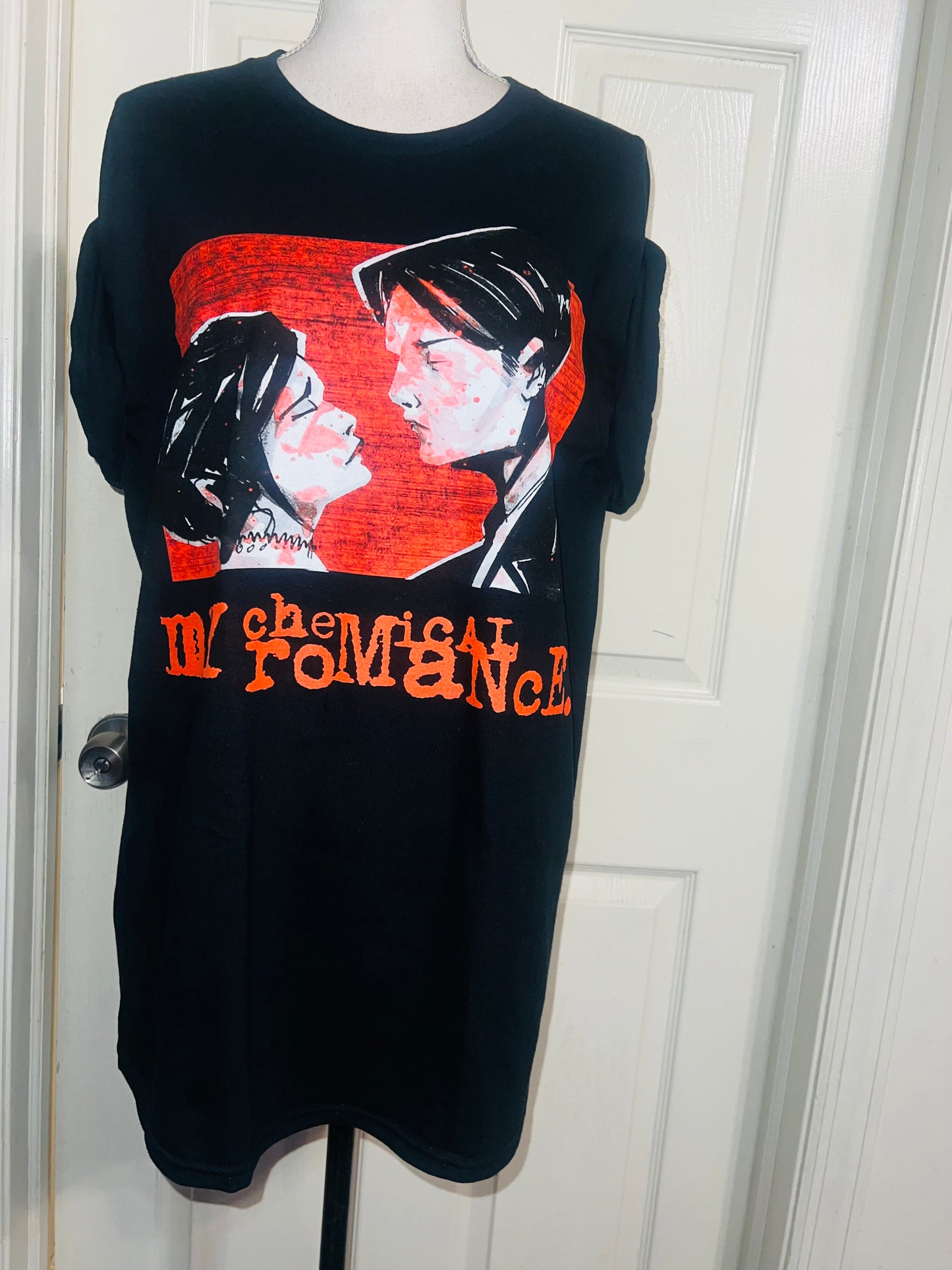 My Chemical Romance Oversized Distressed Tee
