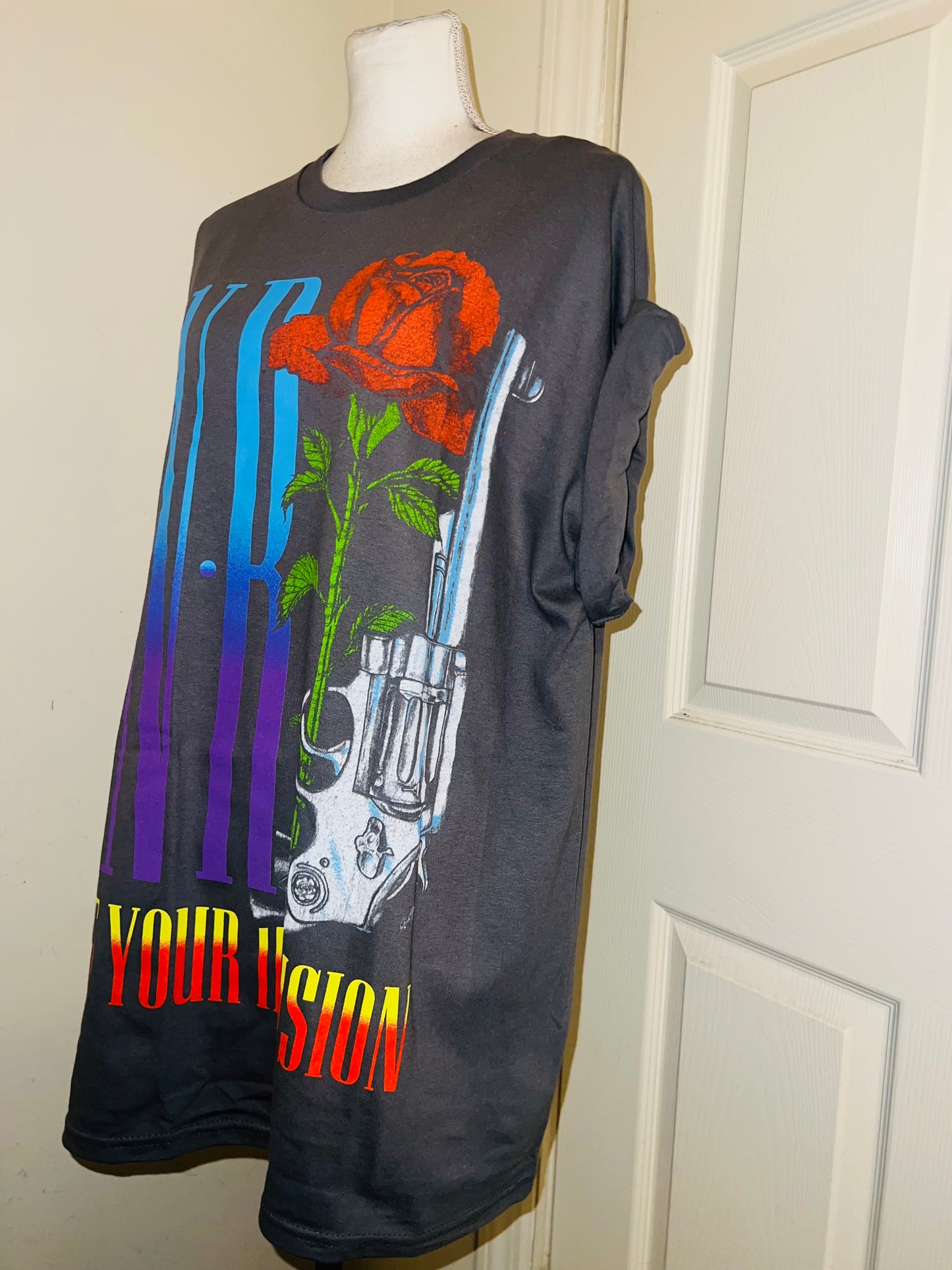 Guns N’ Roses Oversized Distressed Tee