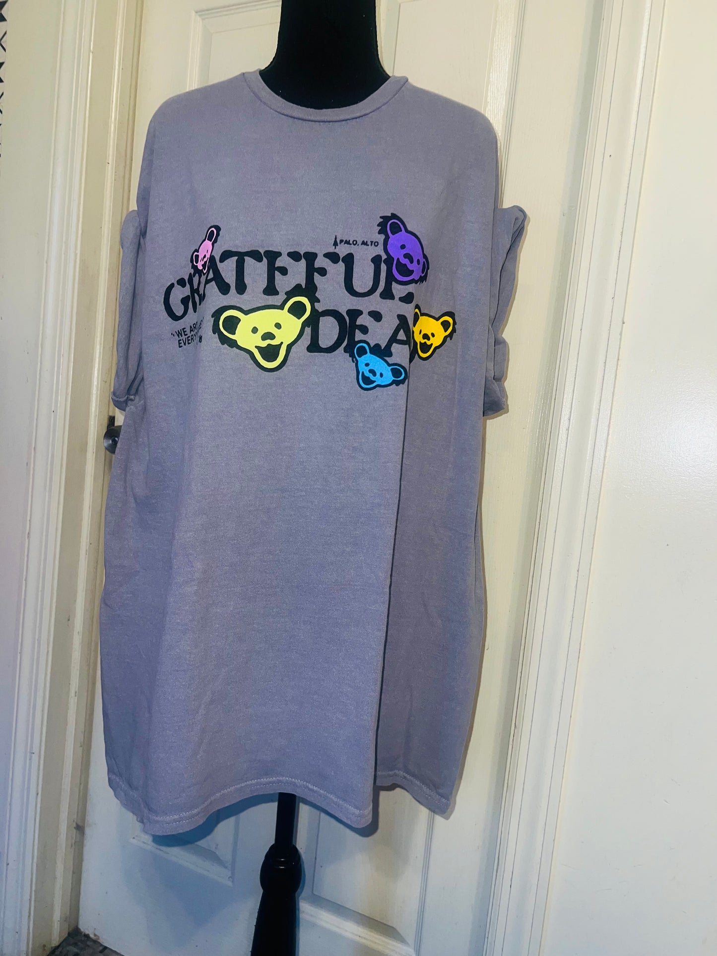 Grateful Dead Double Sided Oversized Tee