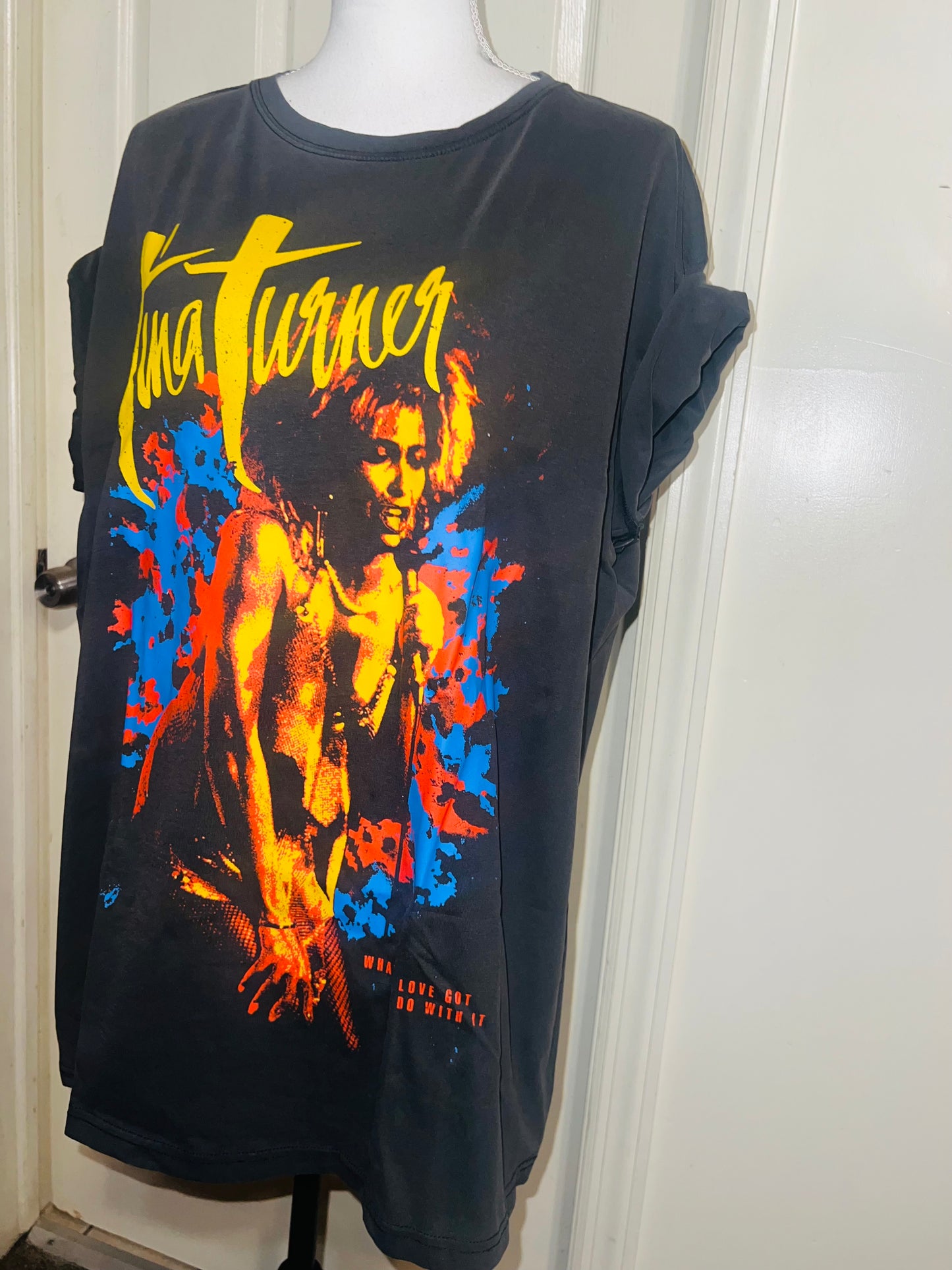 Tina Turner Oversized Distressed Tee