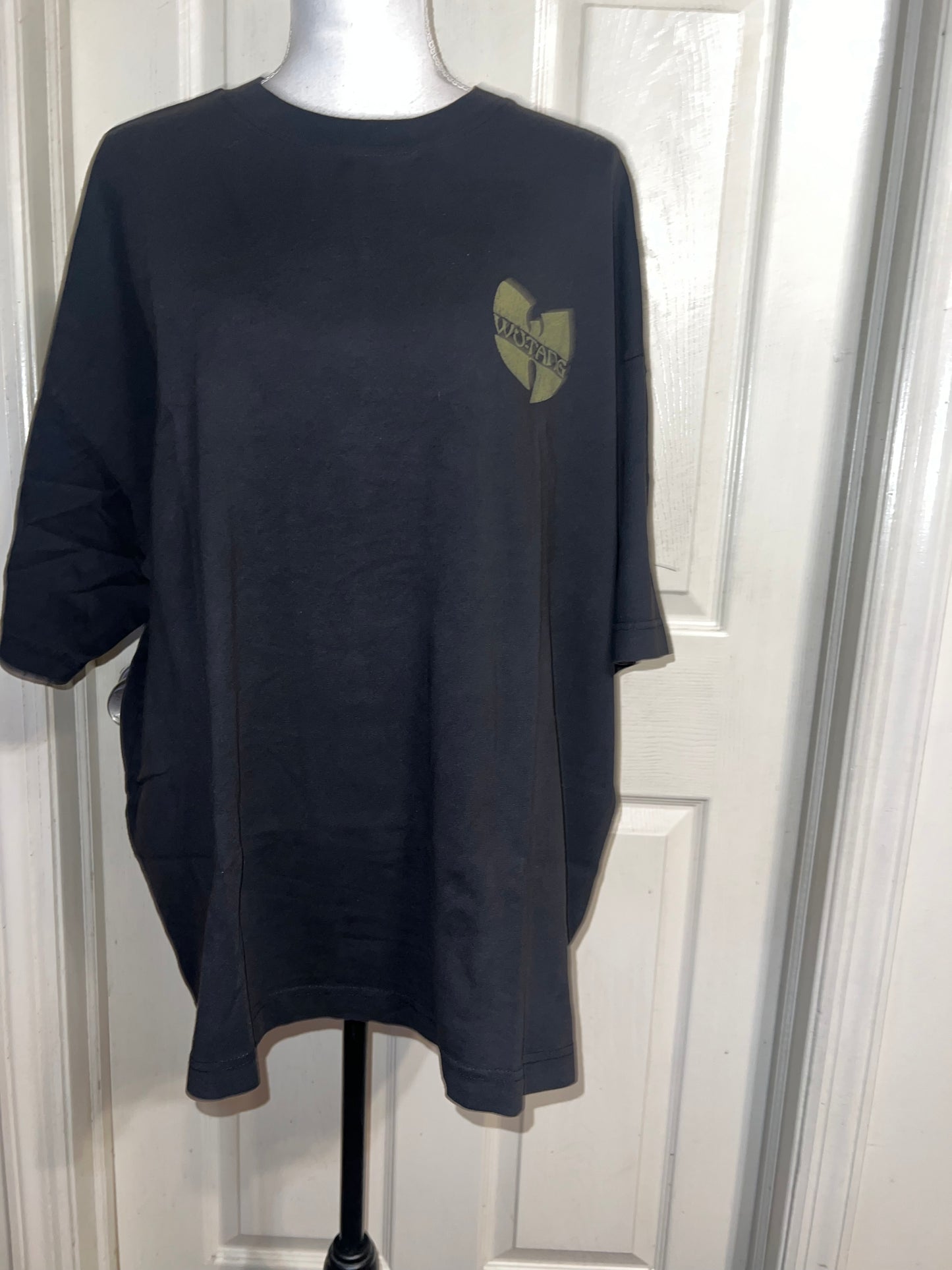 Wu-Tang Clan Double Sided Oversized Distressed Tee