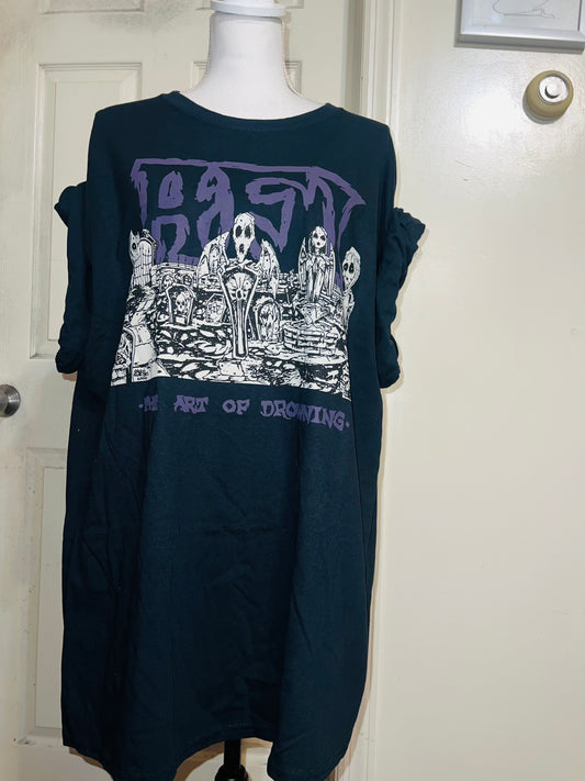 AFI Oversized Distressed Tee