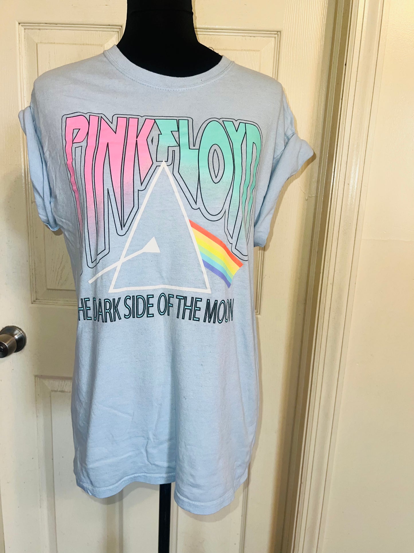 Pink Floyd Oversized Distressed Tee