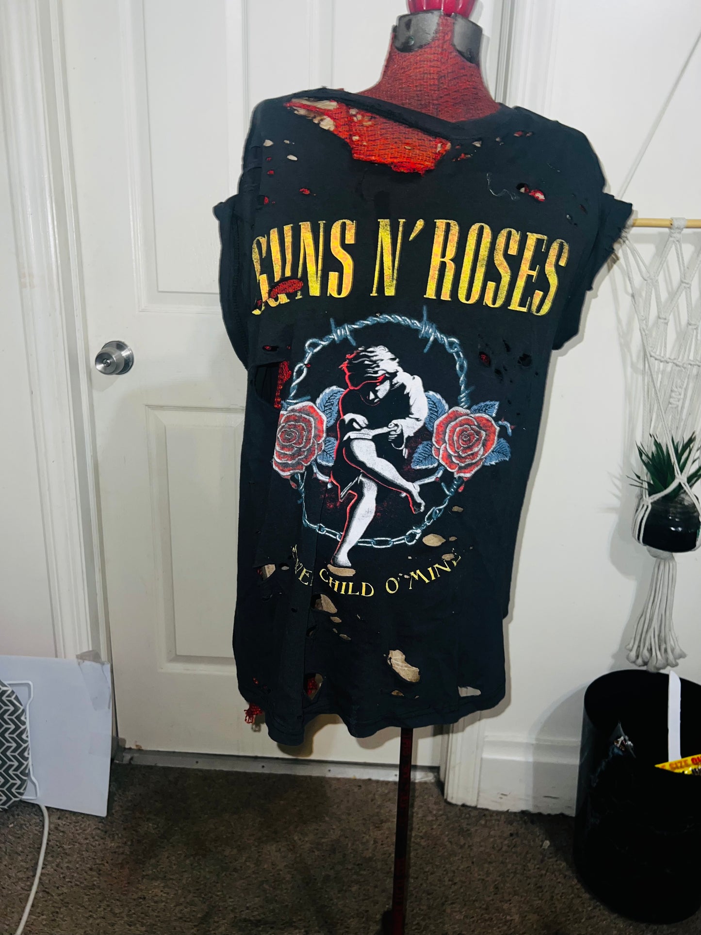 Guns n’ Roses Oversized Distressed Tee