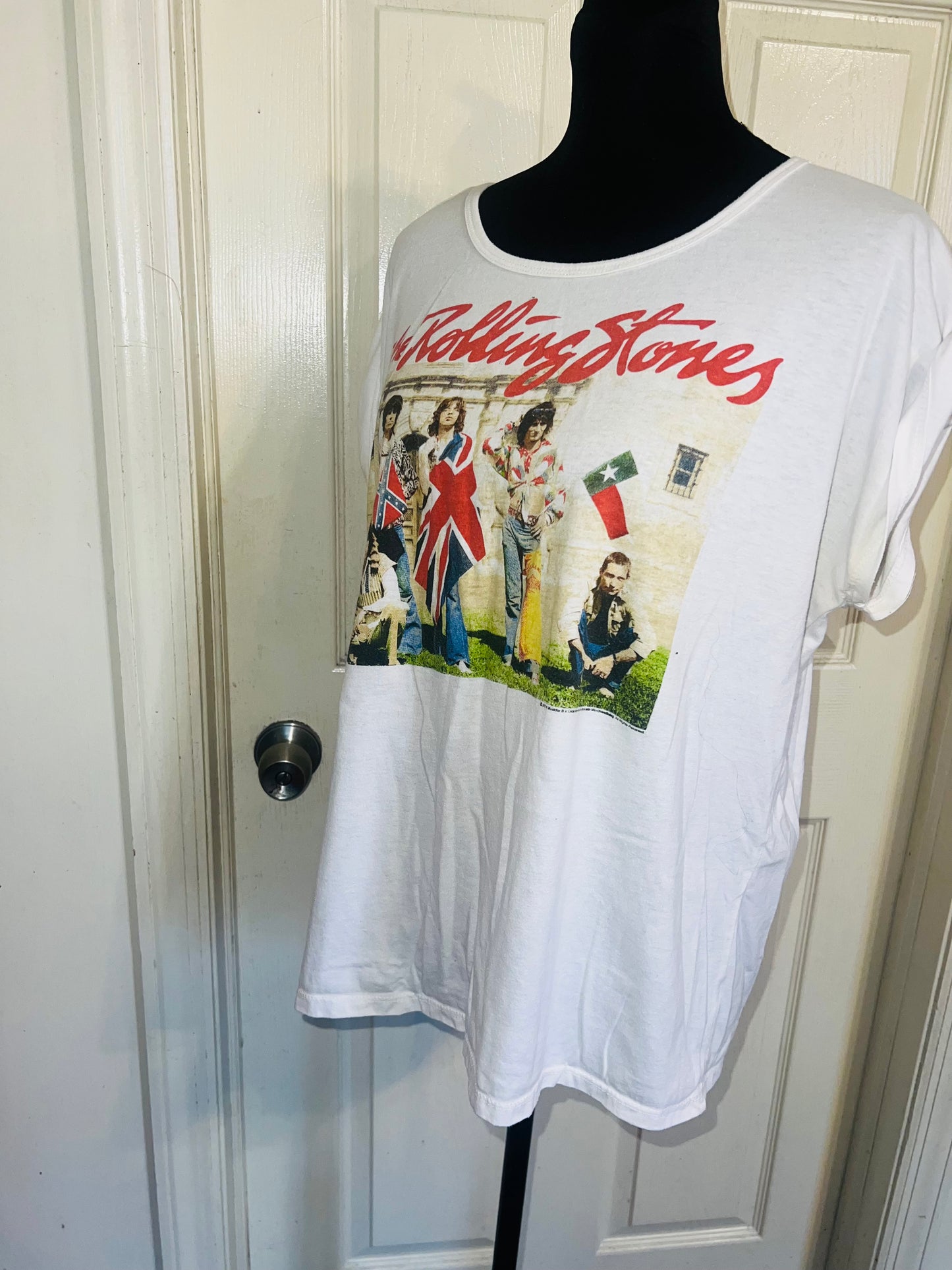 The Rolling Stones Oversized Distressed Tee