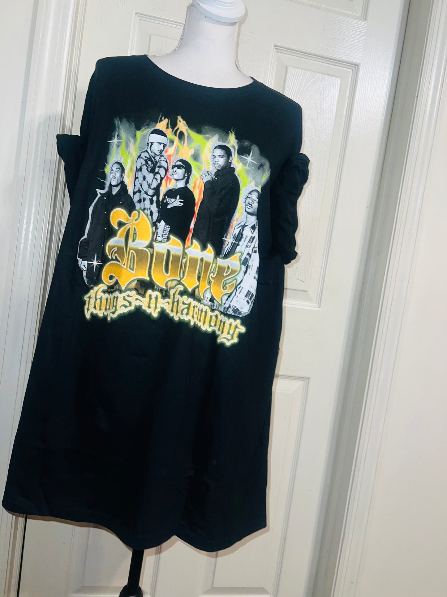 Bone Thugs n Harmony Oversized Distressed Tee