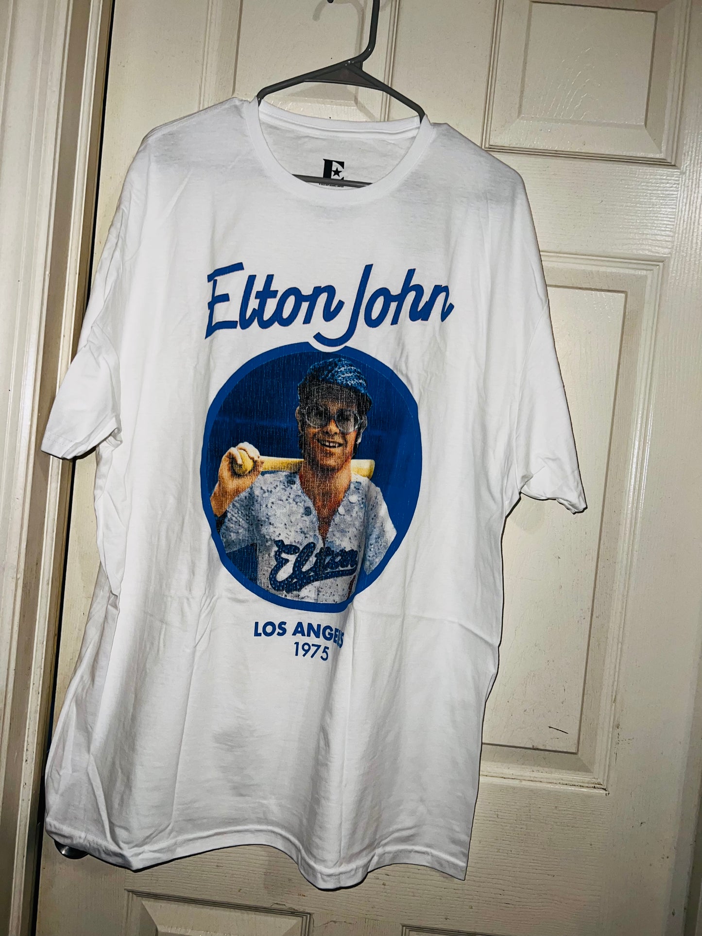 Elton John Baseball Oversized Tee