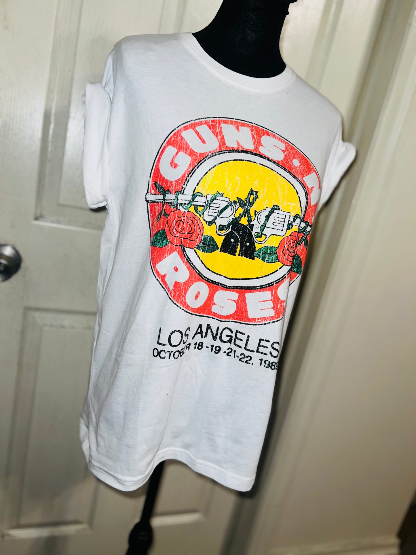 Guns n Roses Oversized Distressed Tee
