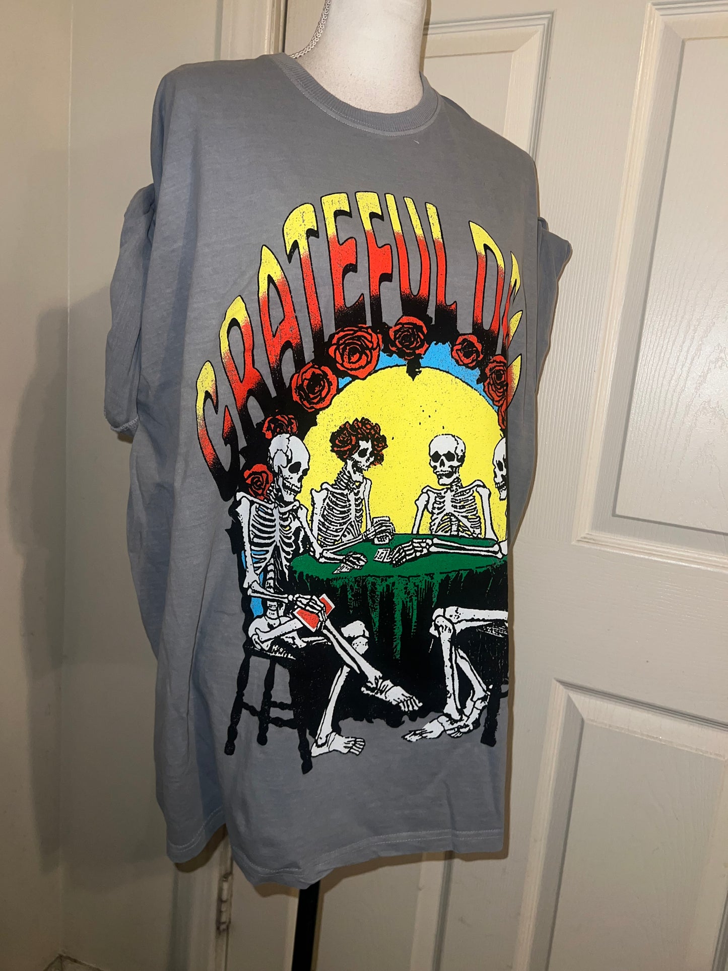 Grateful Dead Oversized Distressed Tee