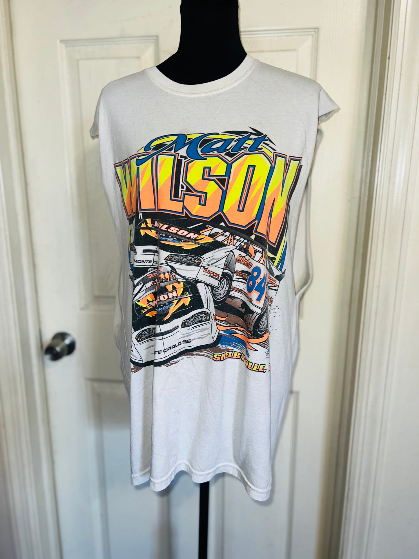 Matt Wilson Racing Double Sided Oversized Distressed Tank