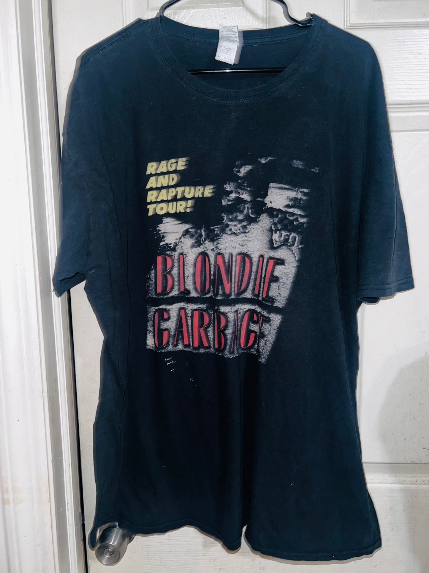 Blondie & Garbage Vintage Tour Double Sided Tee