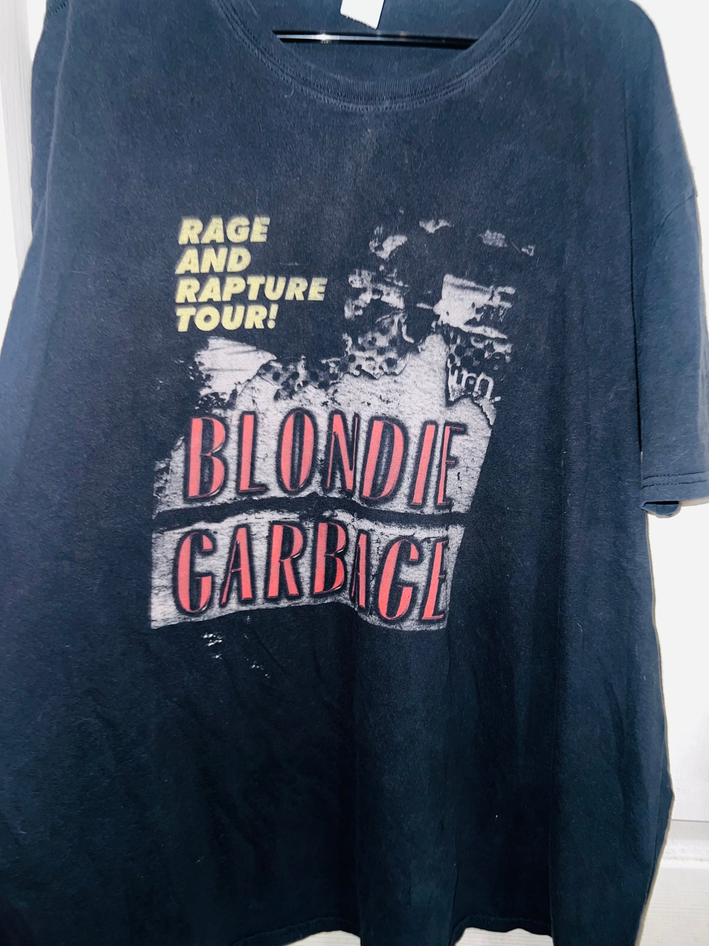 Blondie & Garbage Vintage Tour Double Sided Tee