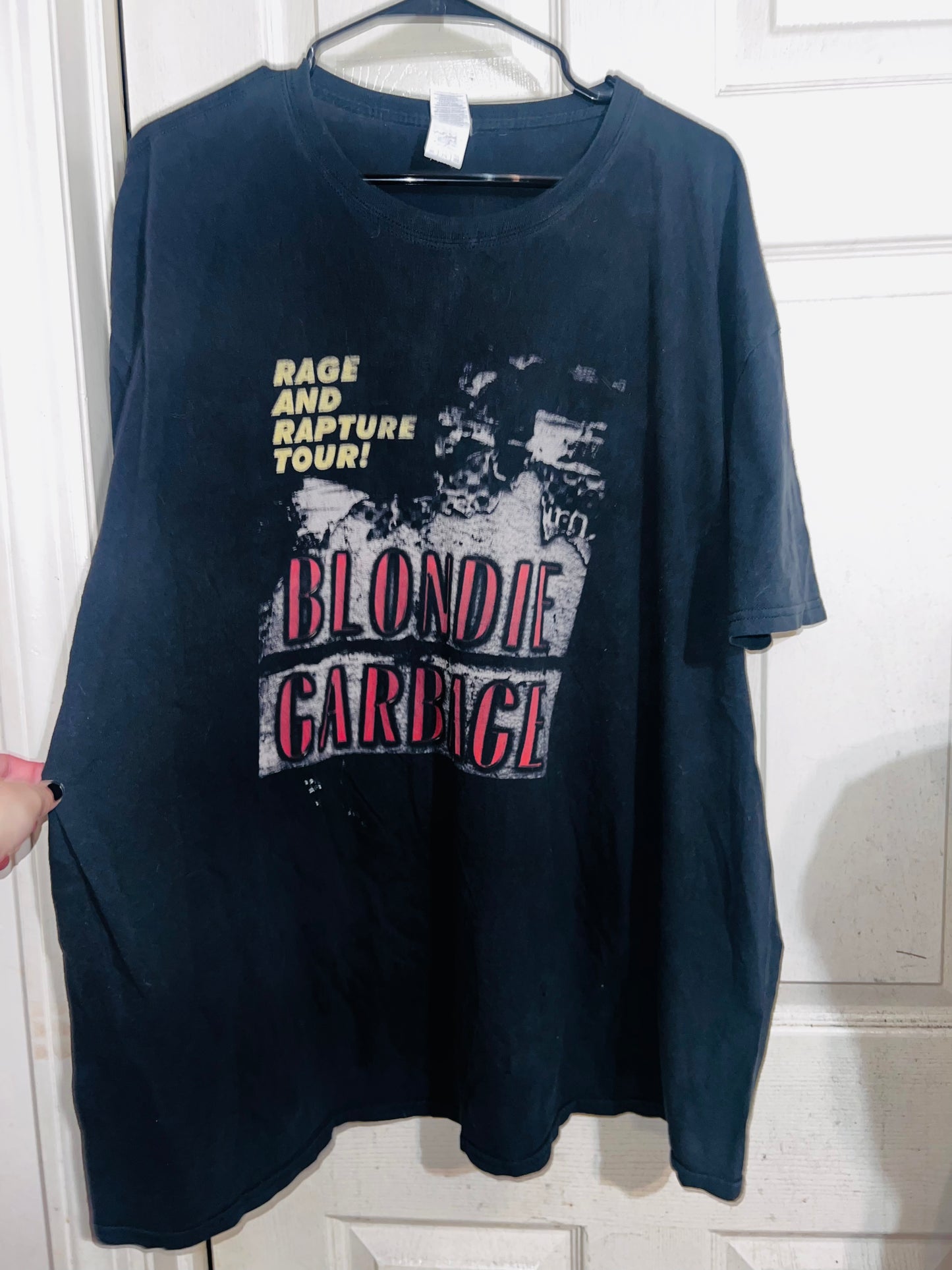 Blondie & Garbage Vintage Tour Double Sided Tee