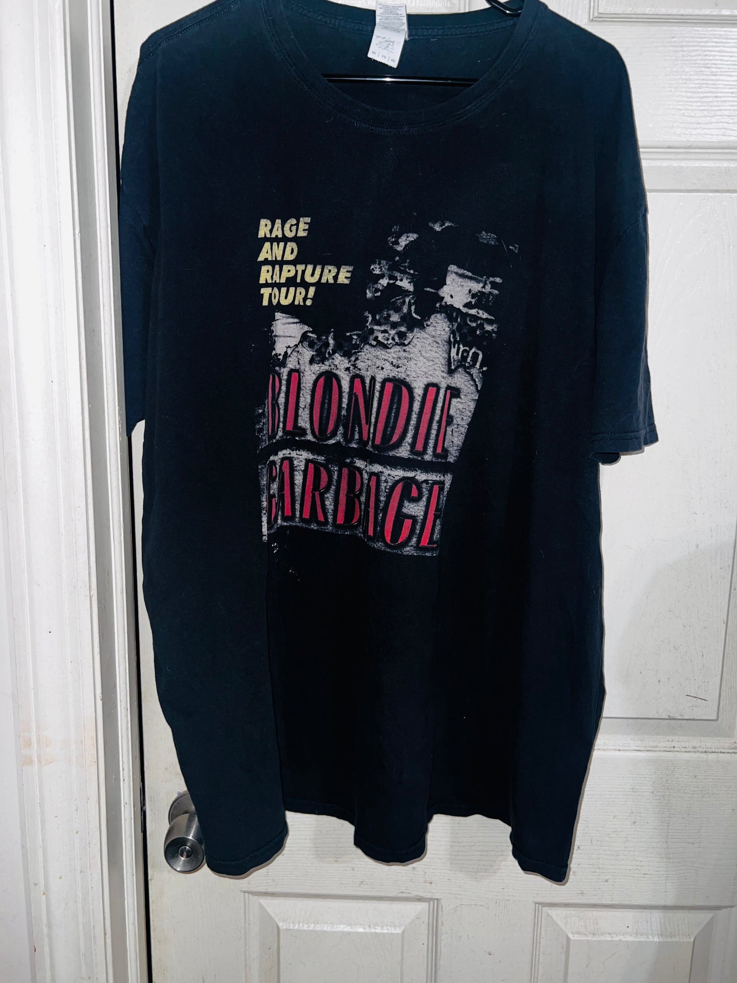 Blondie & Garbage Vintage Tour Double Sided Tee