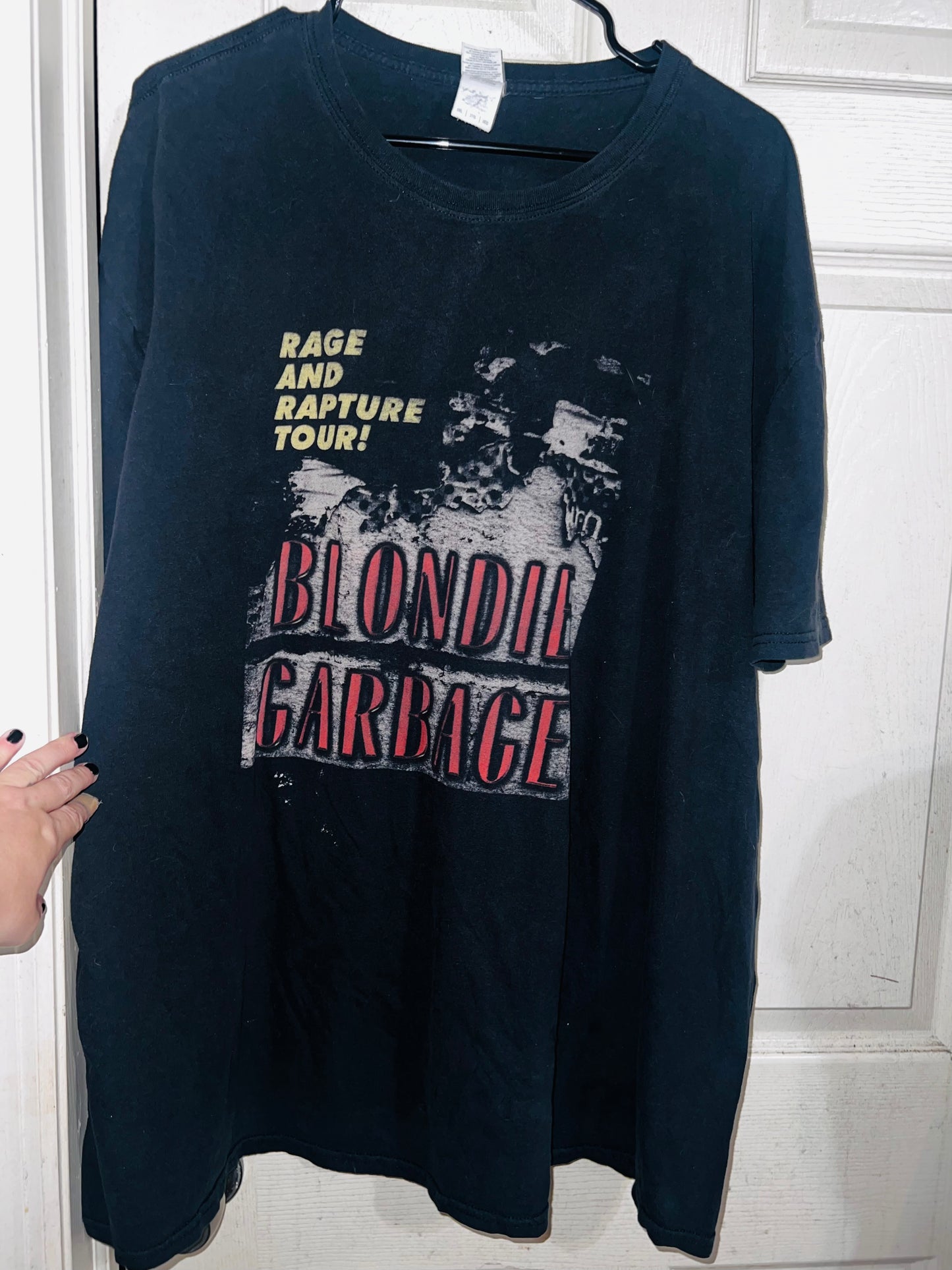 Blondie & Garbage Vintage Tour Double Sided Tee