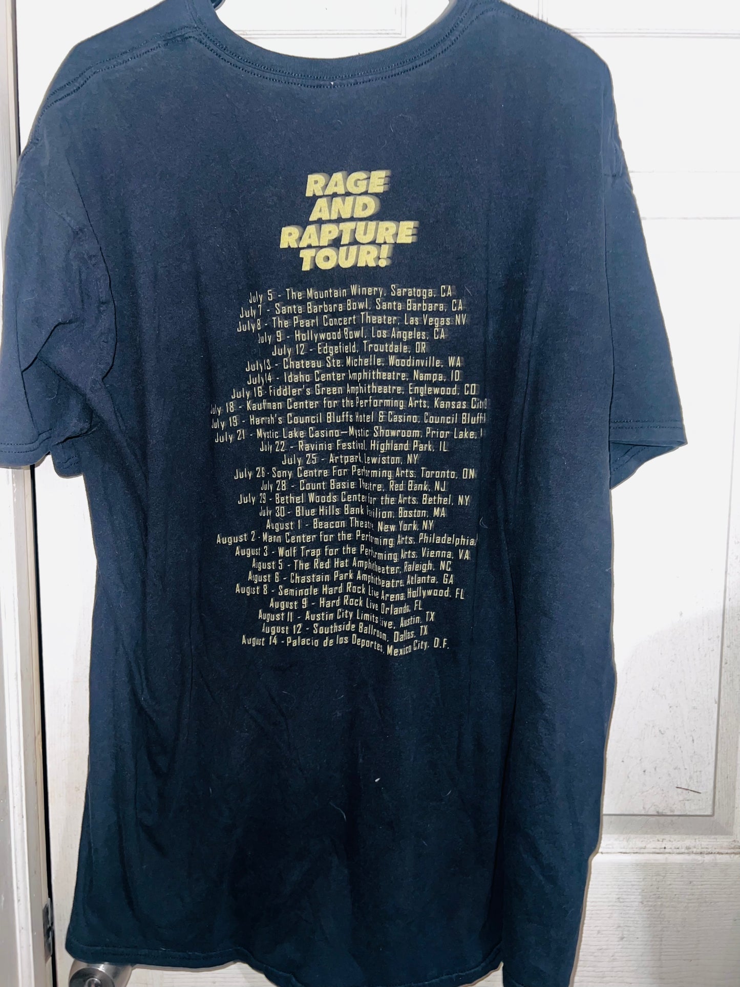 Blondie & Garbage Vintage Tour Double Sided Tee