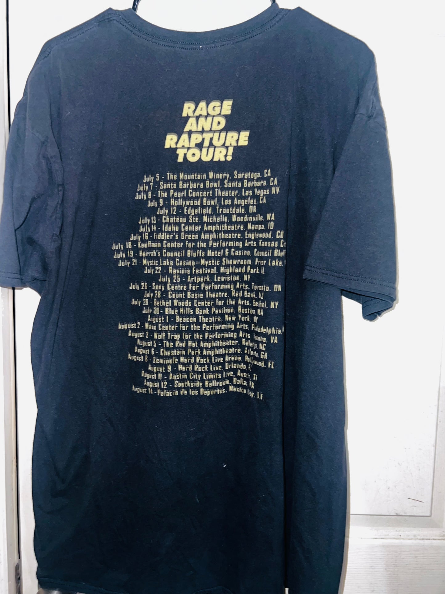 Blondie & Garbage Vintage Tour Double Sided Tee
