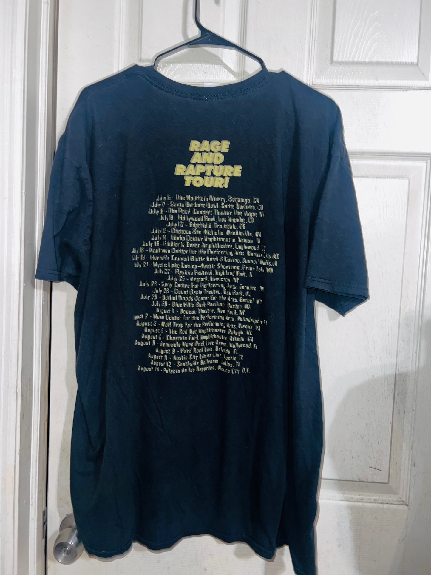 Blondie & Garbage Vintage Tour Double Sided Tee