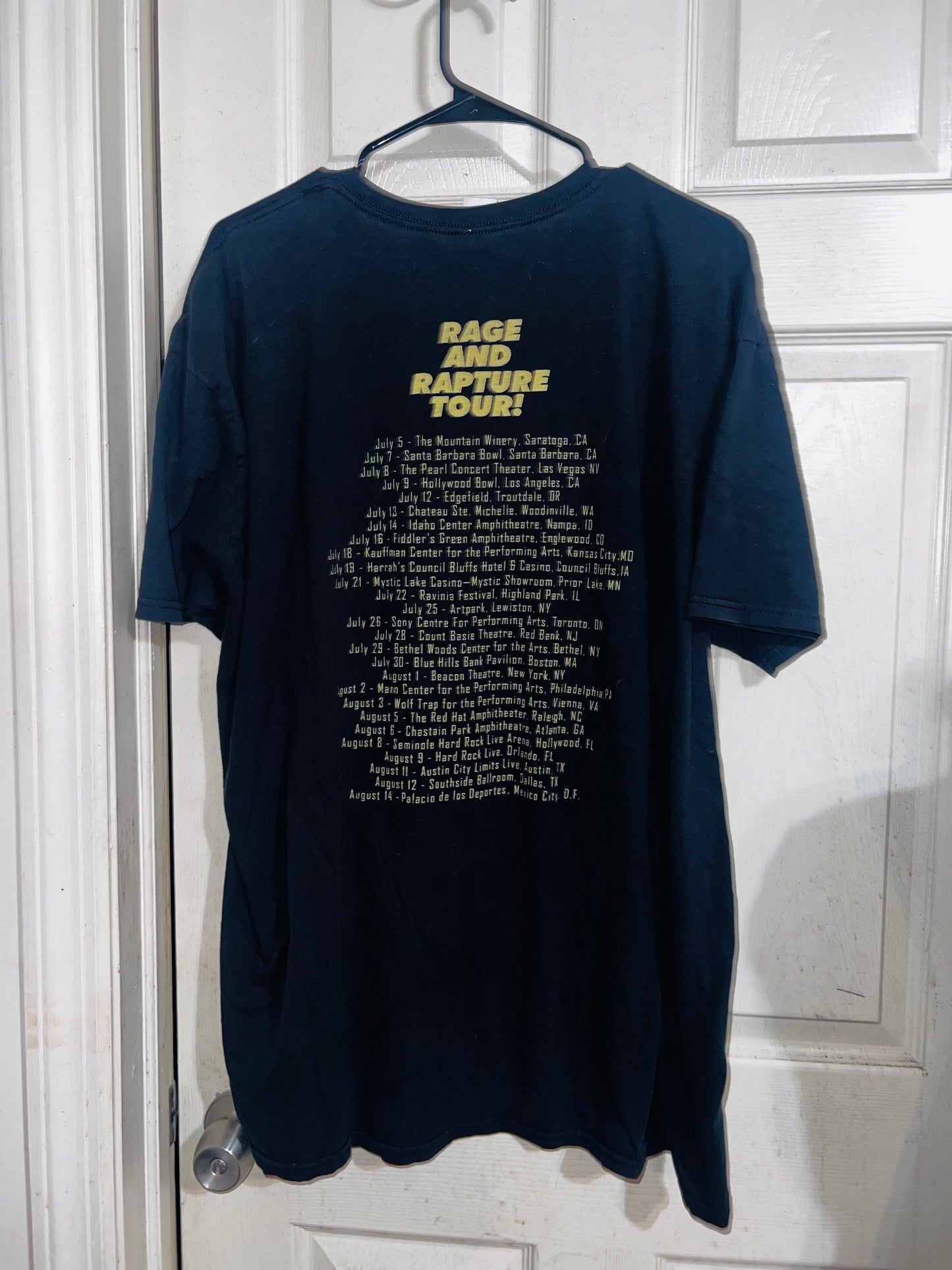 Blondie & Garbage Vintage Tour Double Sided Tee