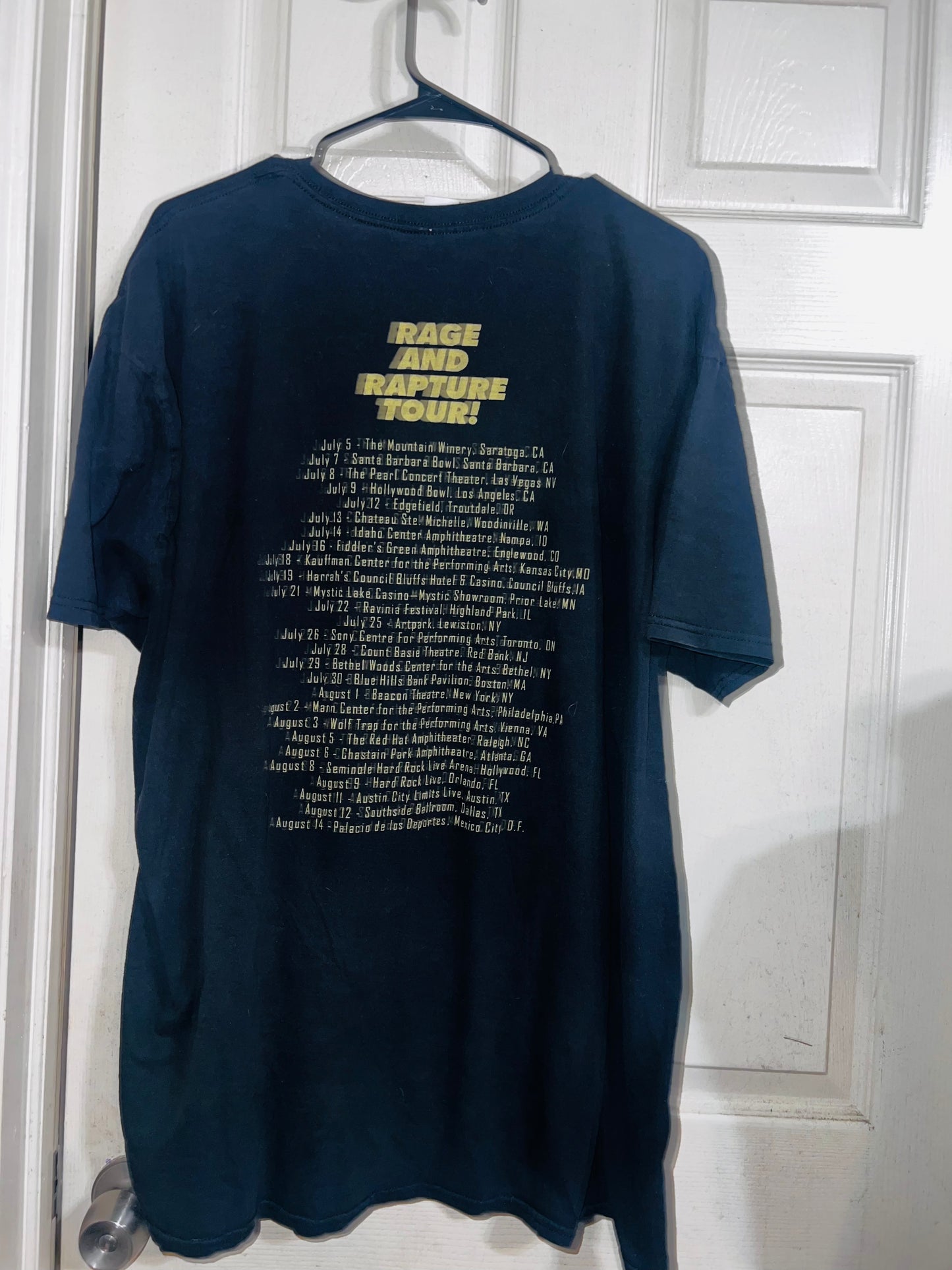 Blondie & Garbage Vintage Tour Double Sided Tee
